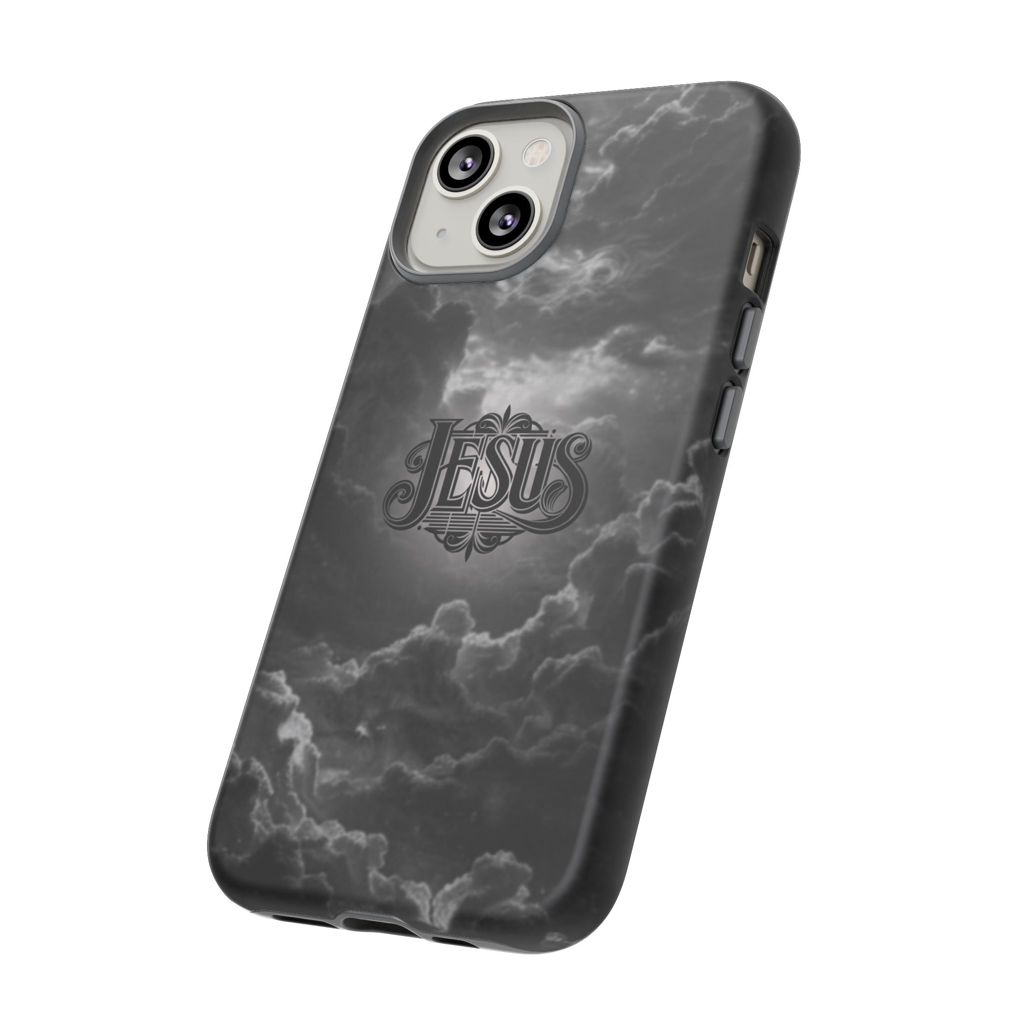 Jesus Cloud Phone Case – Christian Faith Protective iPhone Case