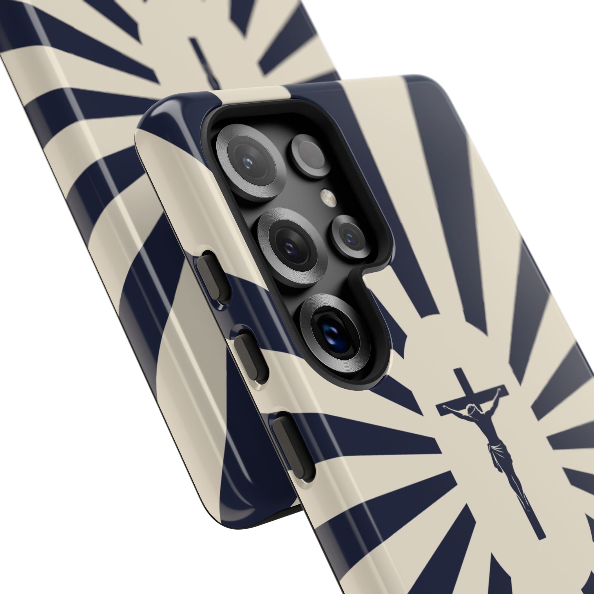 Christian Crucifix Radiant Tough Phone Case