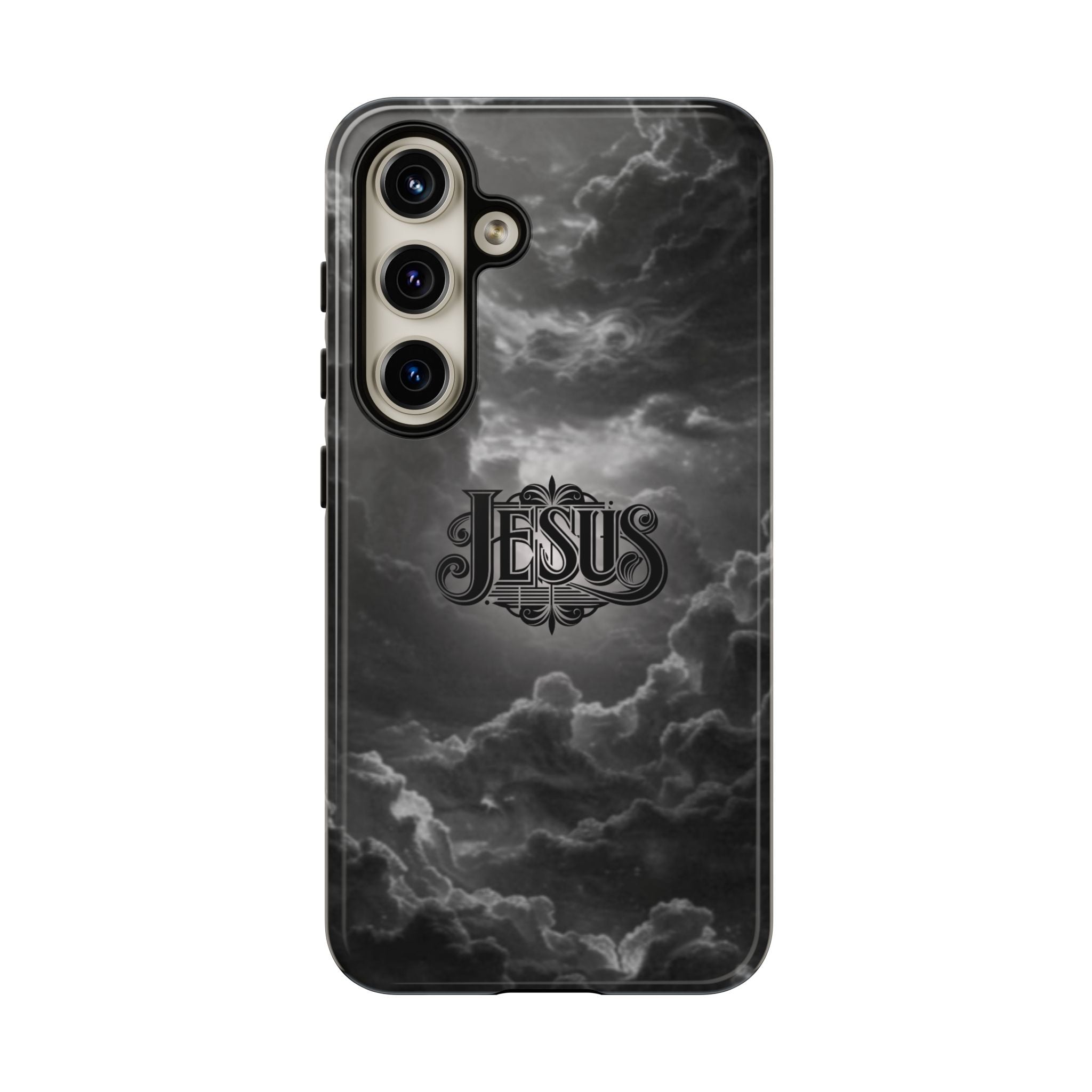Jesus Cloud Phone Case – Christian Faith Protective iPhone Case