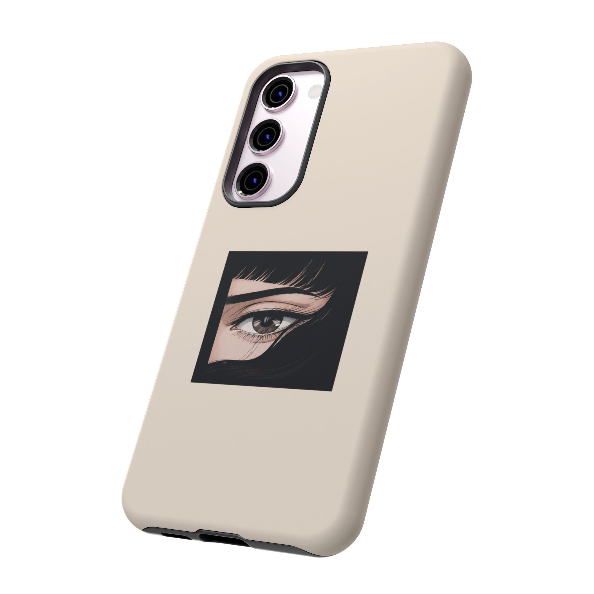 Minimal Eyelash Eye Art Protective Tough Case