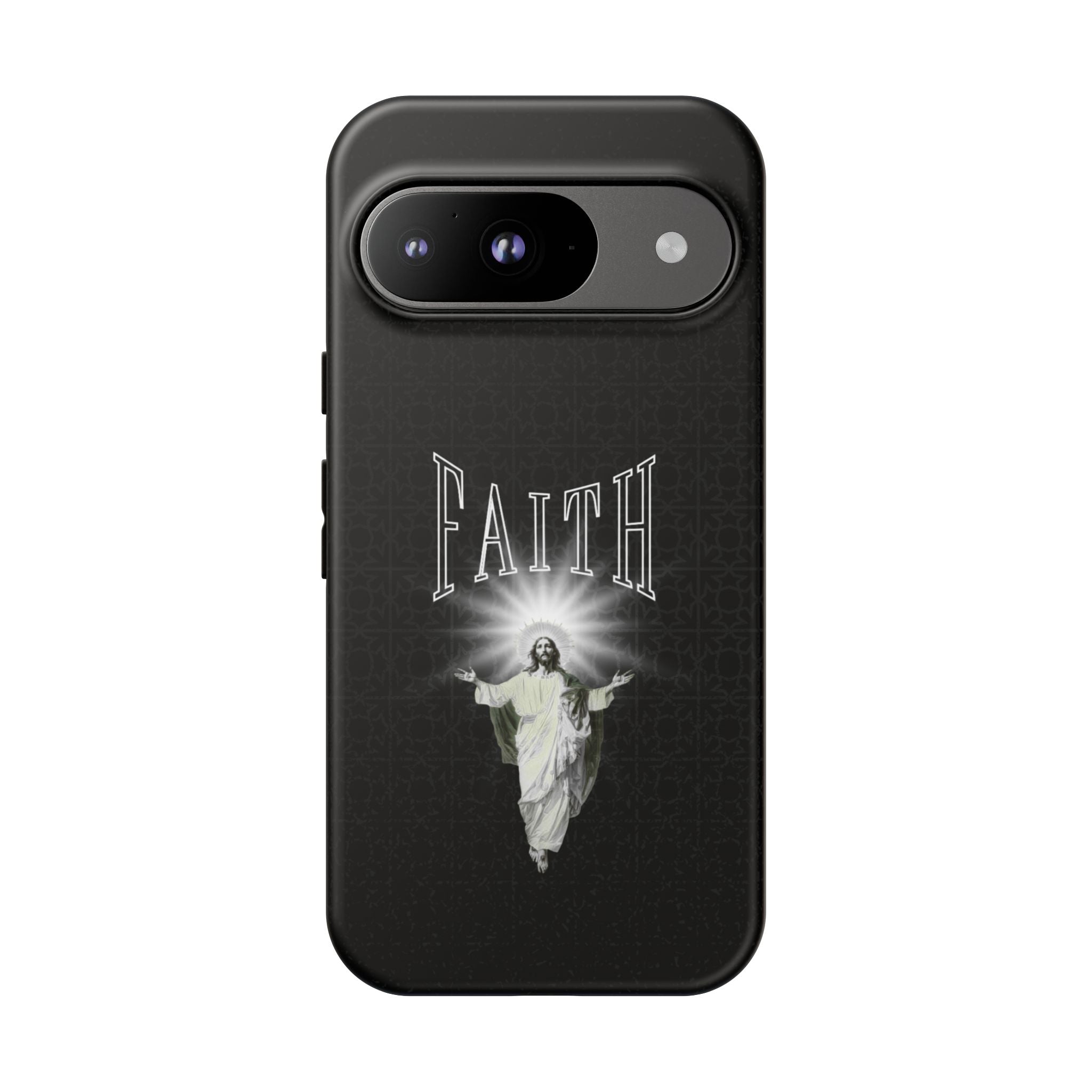 Faith Phone Case — Religious Jesus Graphic Tough Phone Cover