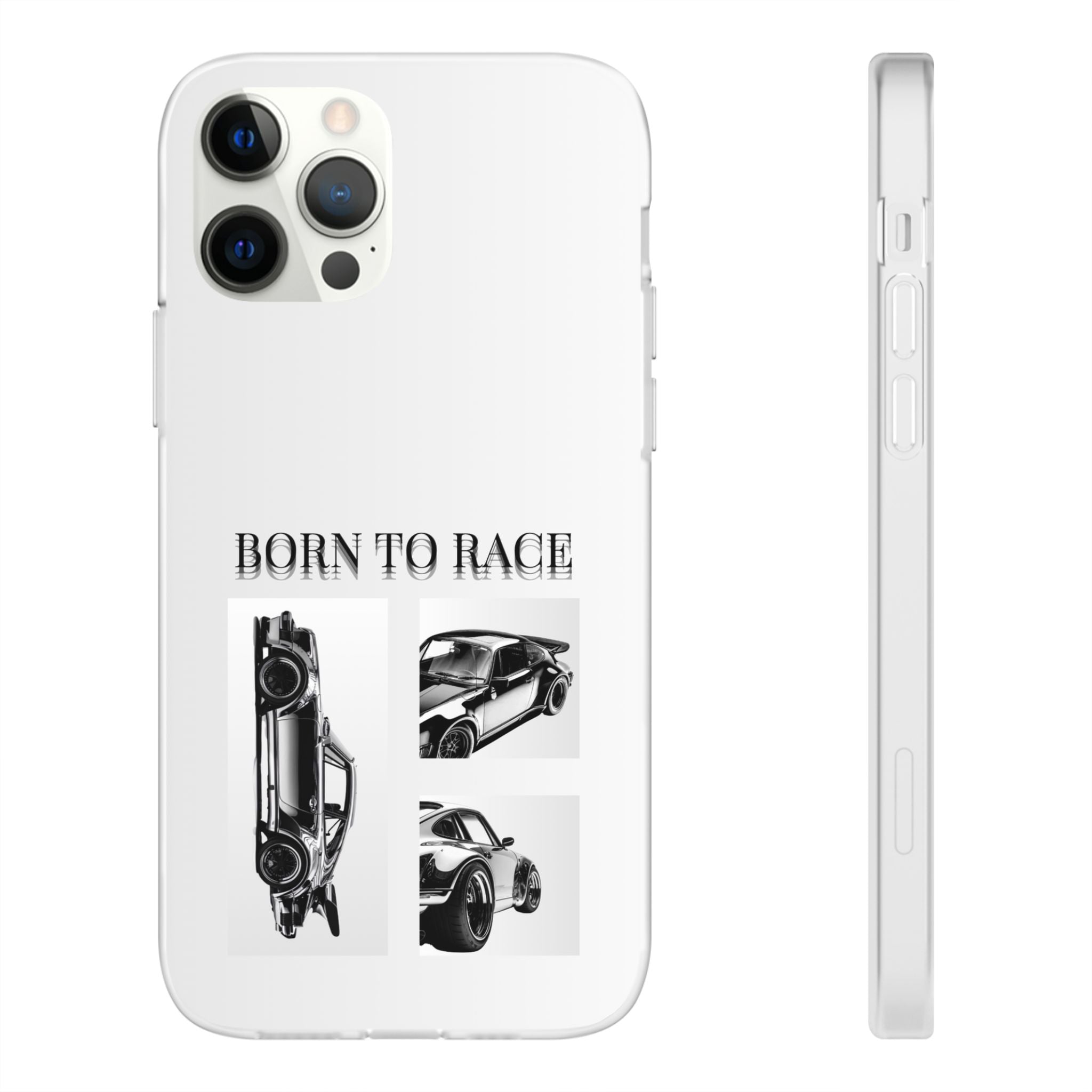 Born to Race Phone Case – Racing Car Flexi Case