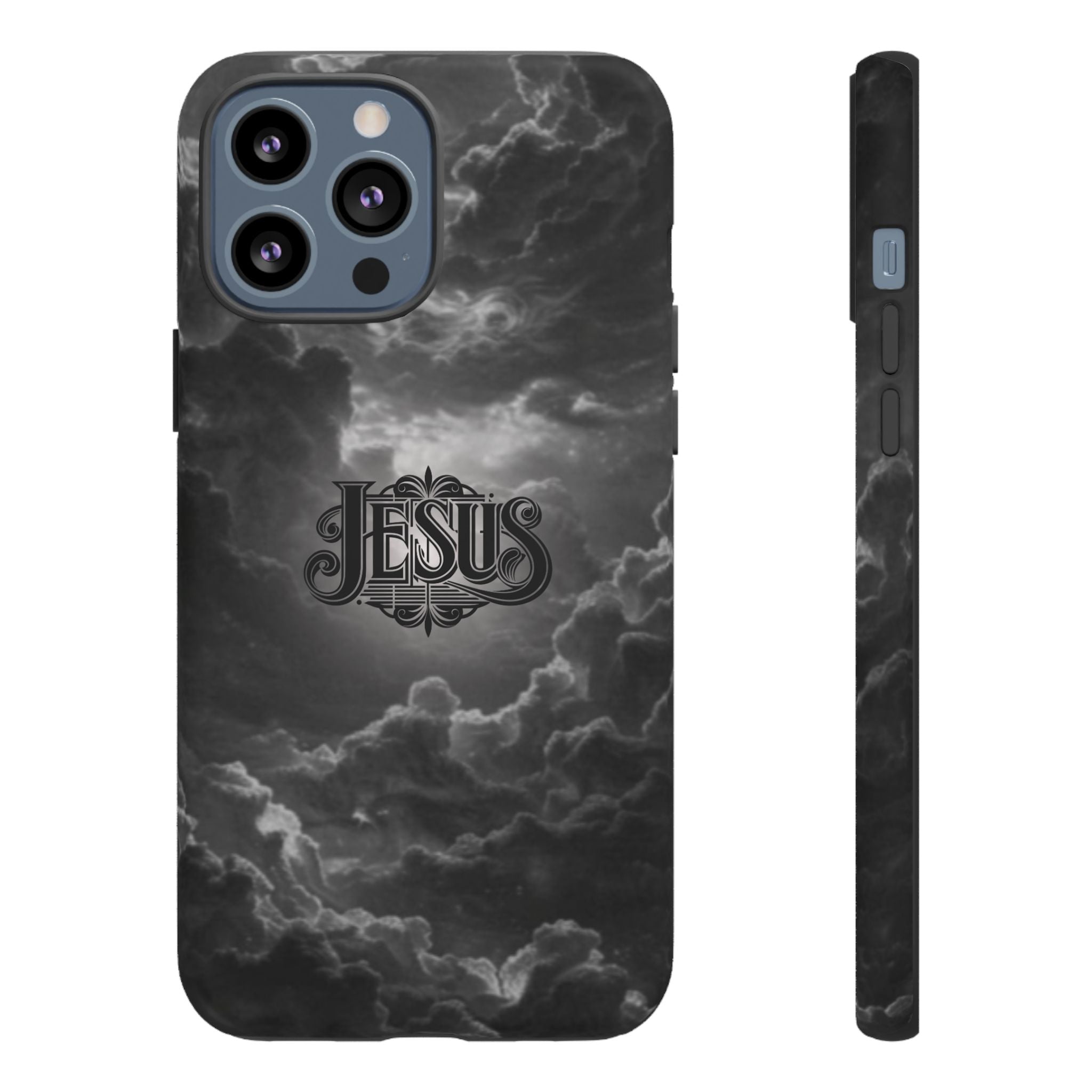 Jesus Cloud Phone Case – Christian Faith Protective iPhone Case