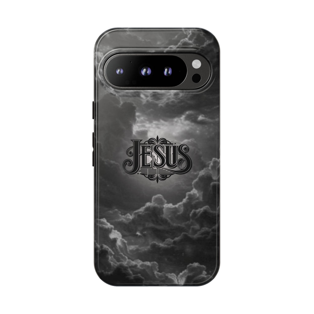 Jesus Cloud Phone Case – Christian Faith Protective iPhone Case