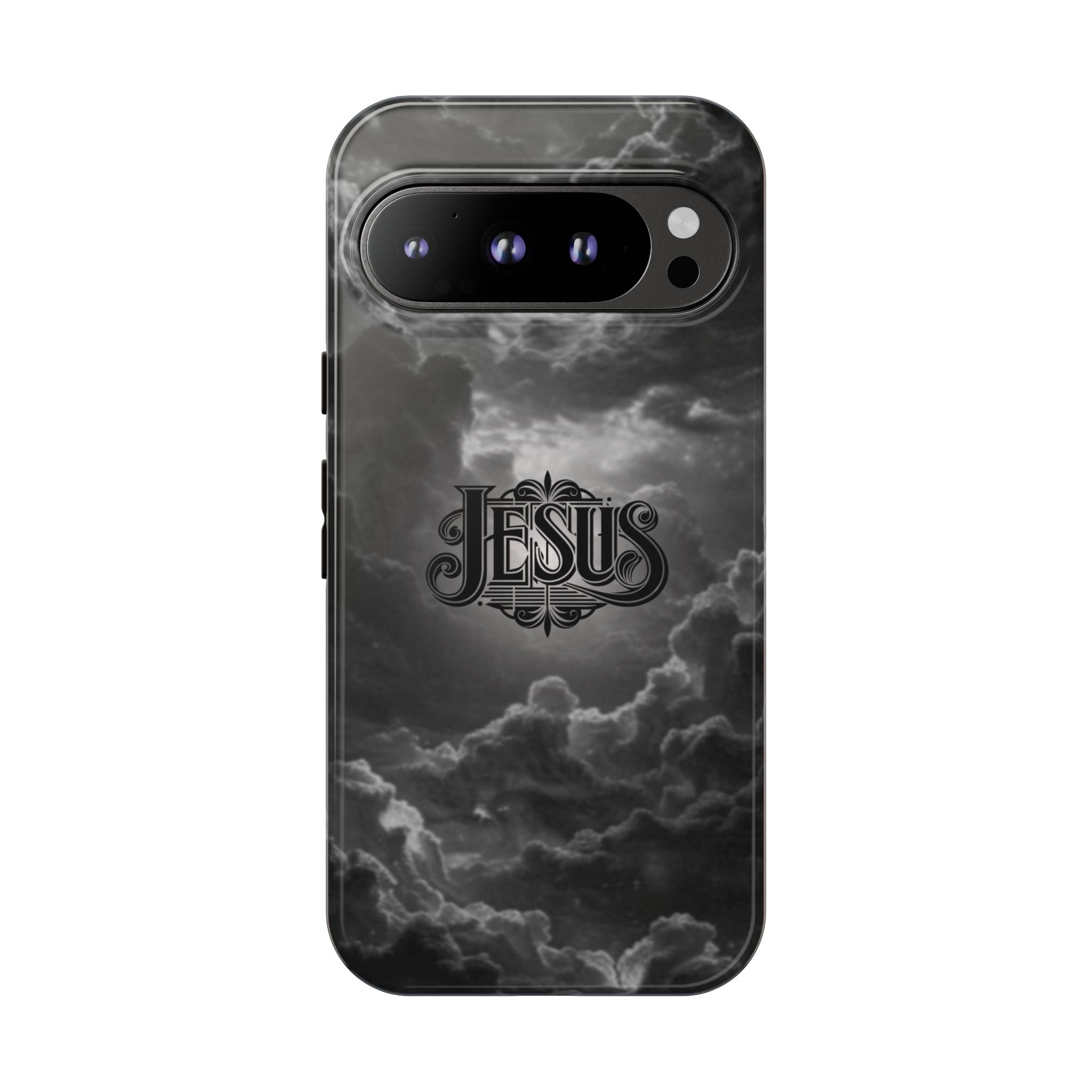 Jesus Cloud Phone Case – Christian Faith Protective iPhone Case
