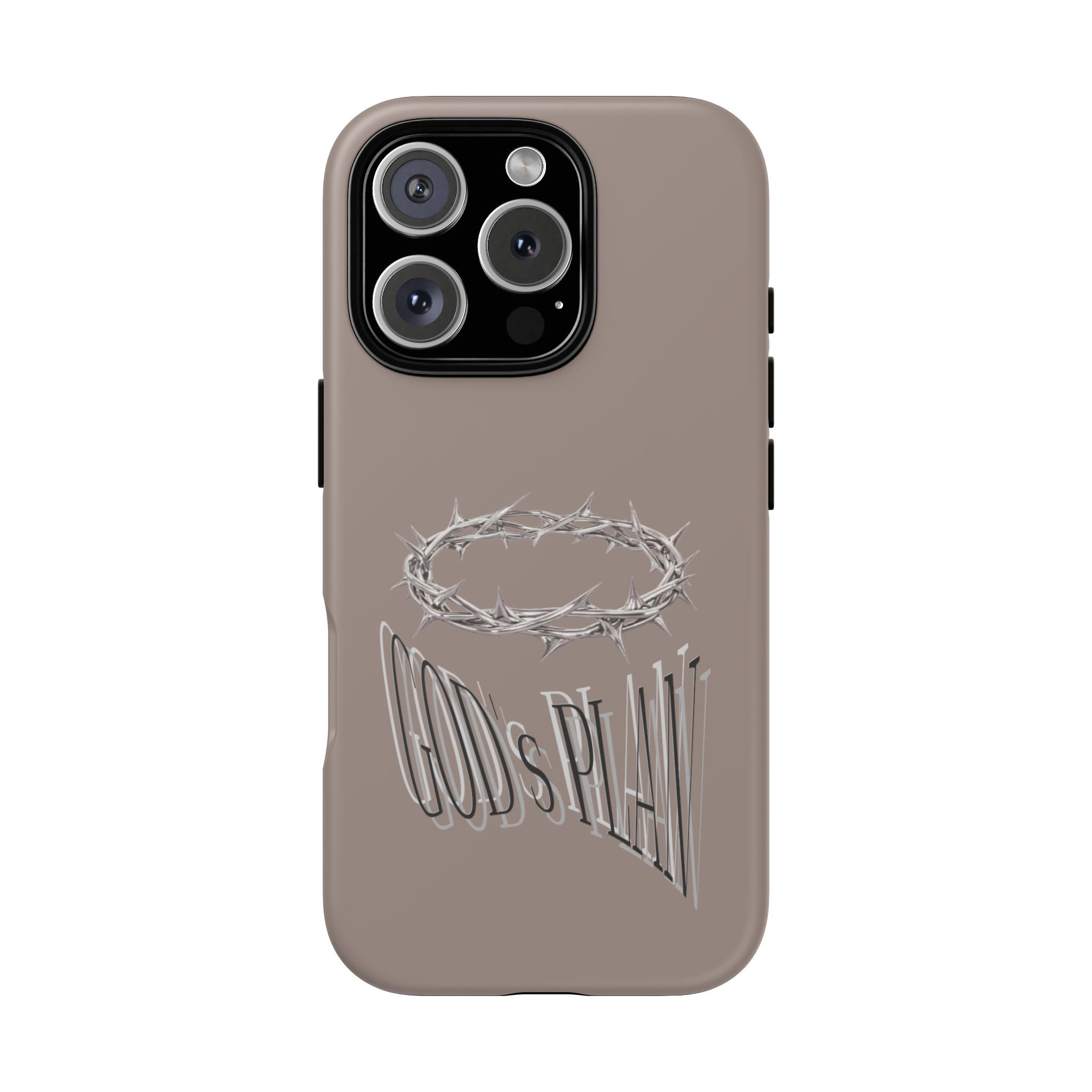 Phone Case — "God's Plan" Crown of Thorns Protective Cover