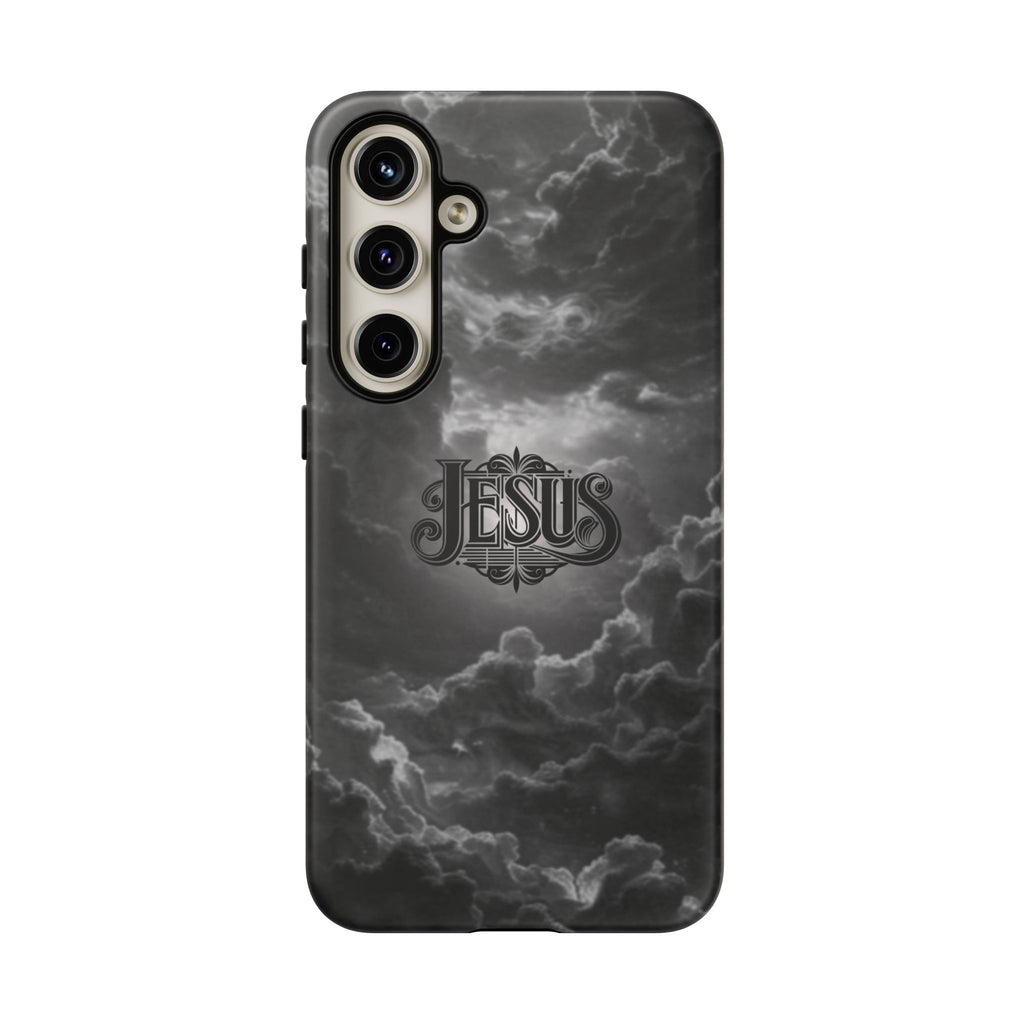 Jesus Cloud Phone Case – Christian Faith Protective iPhone Case
