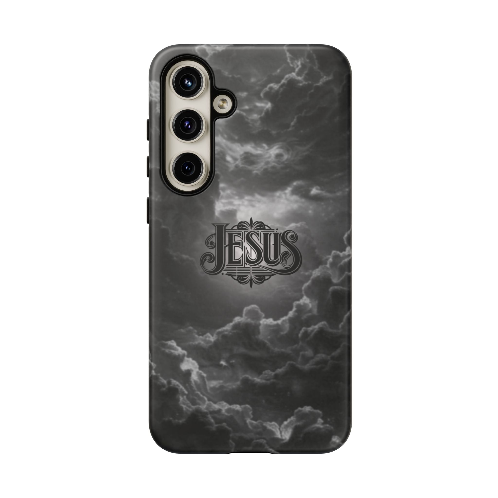 Jesus Cloud Phone Case – Christian Faith Protective iPhone Case
