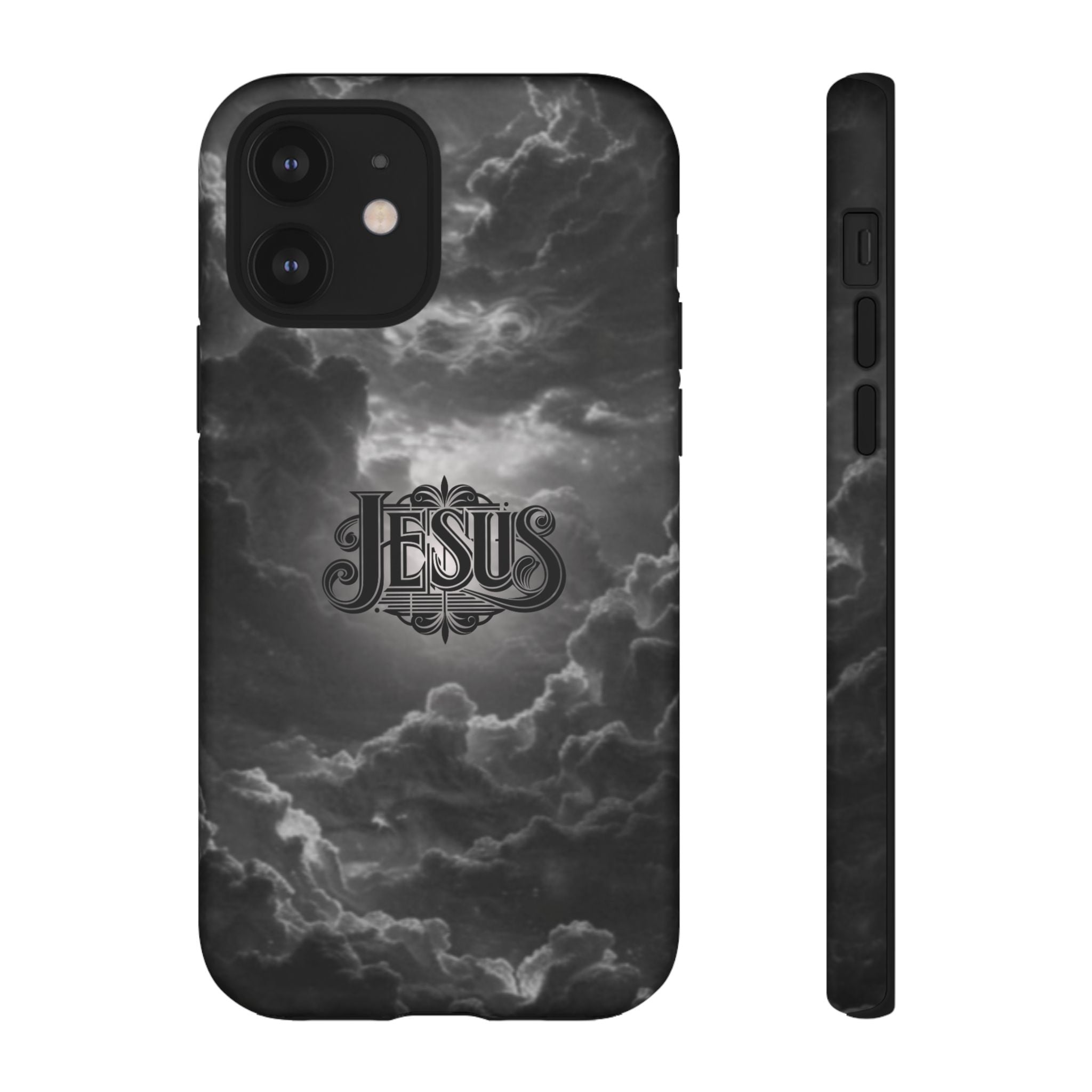Jesus Cloud Phone Case – Christian Faith Protective iPhone Case