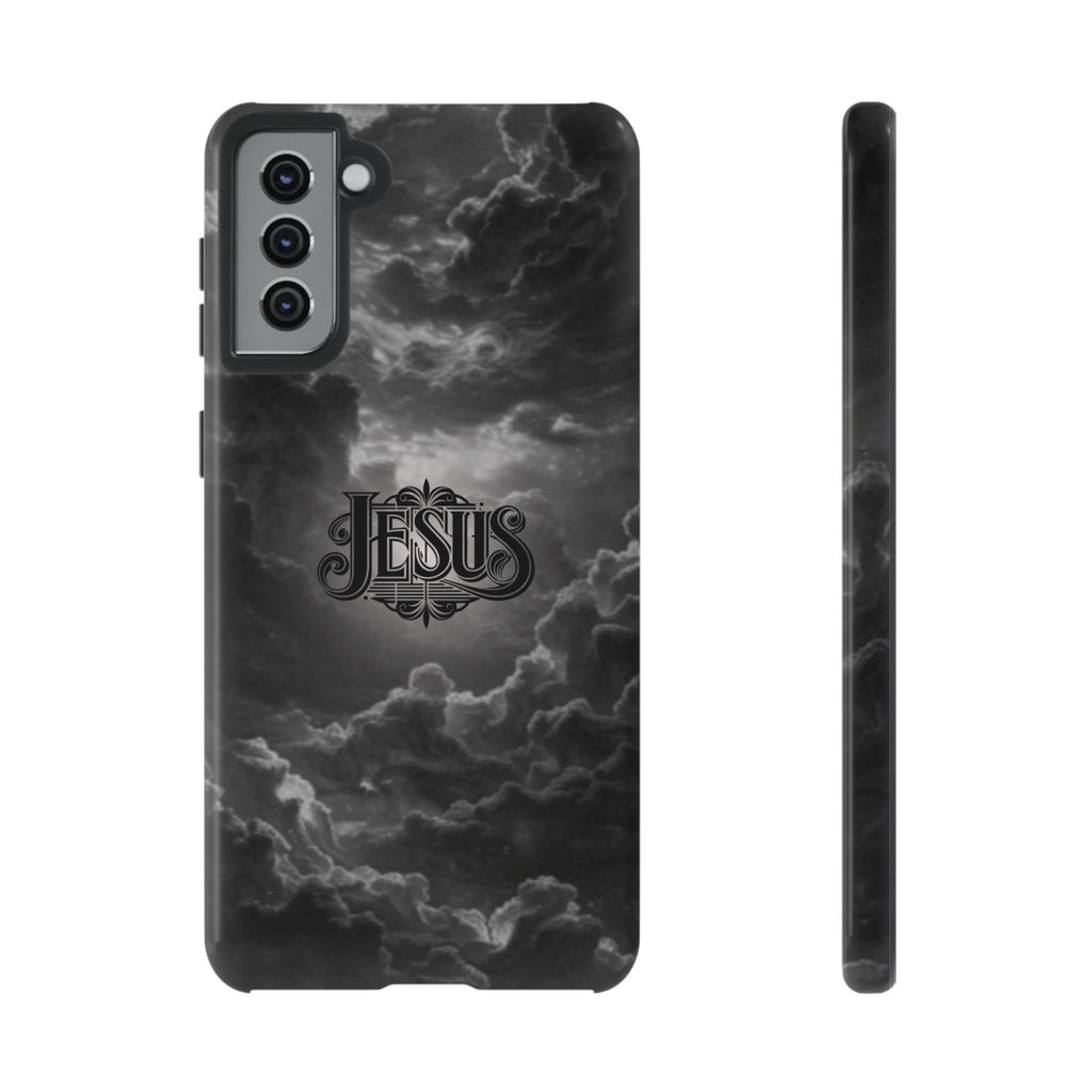 Jesus Cloud Phone Case – Christian Faith Protective iPhone Case
