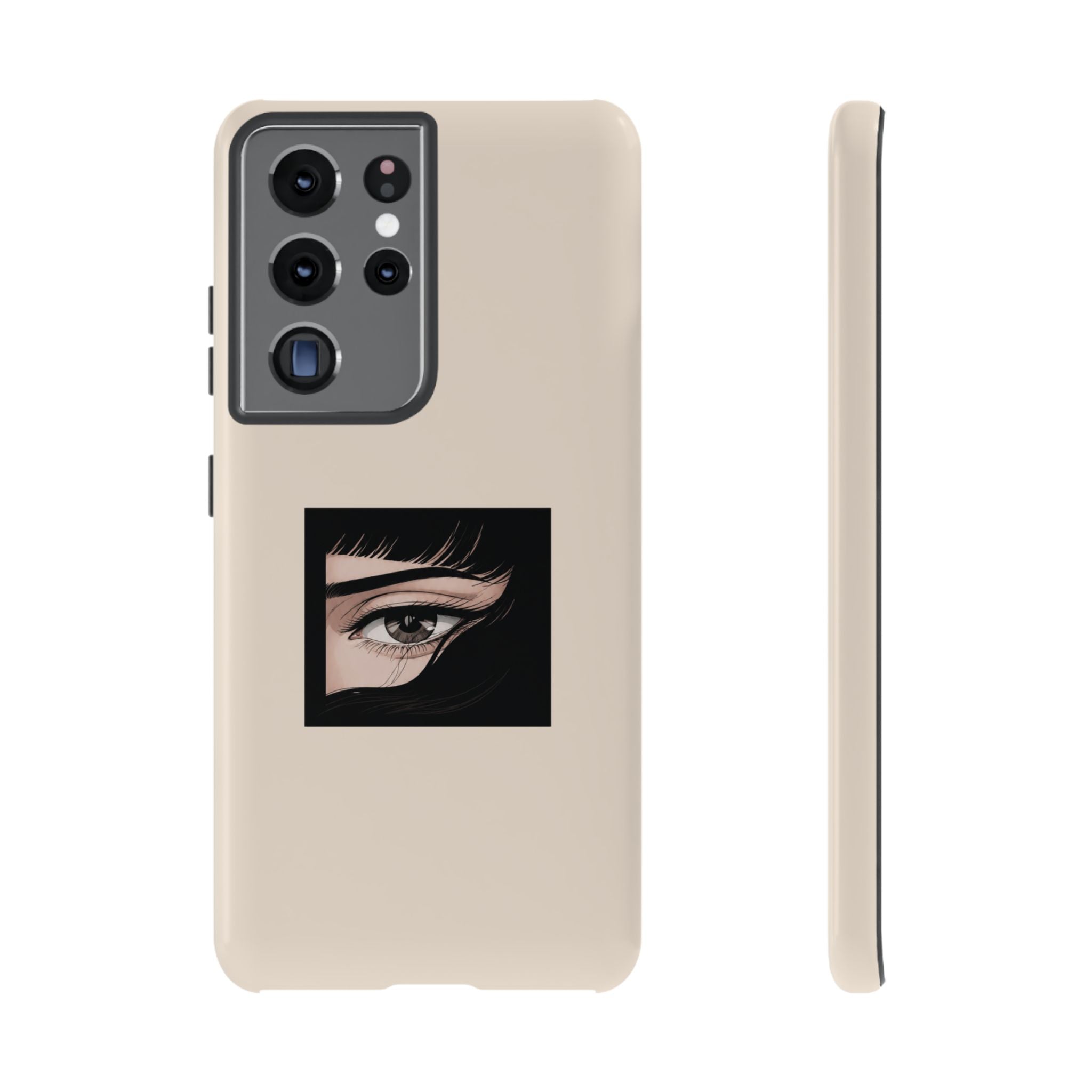 Minimal Eyelash Eye Art Protective Tough Case