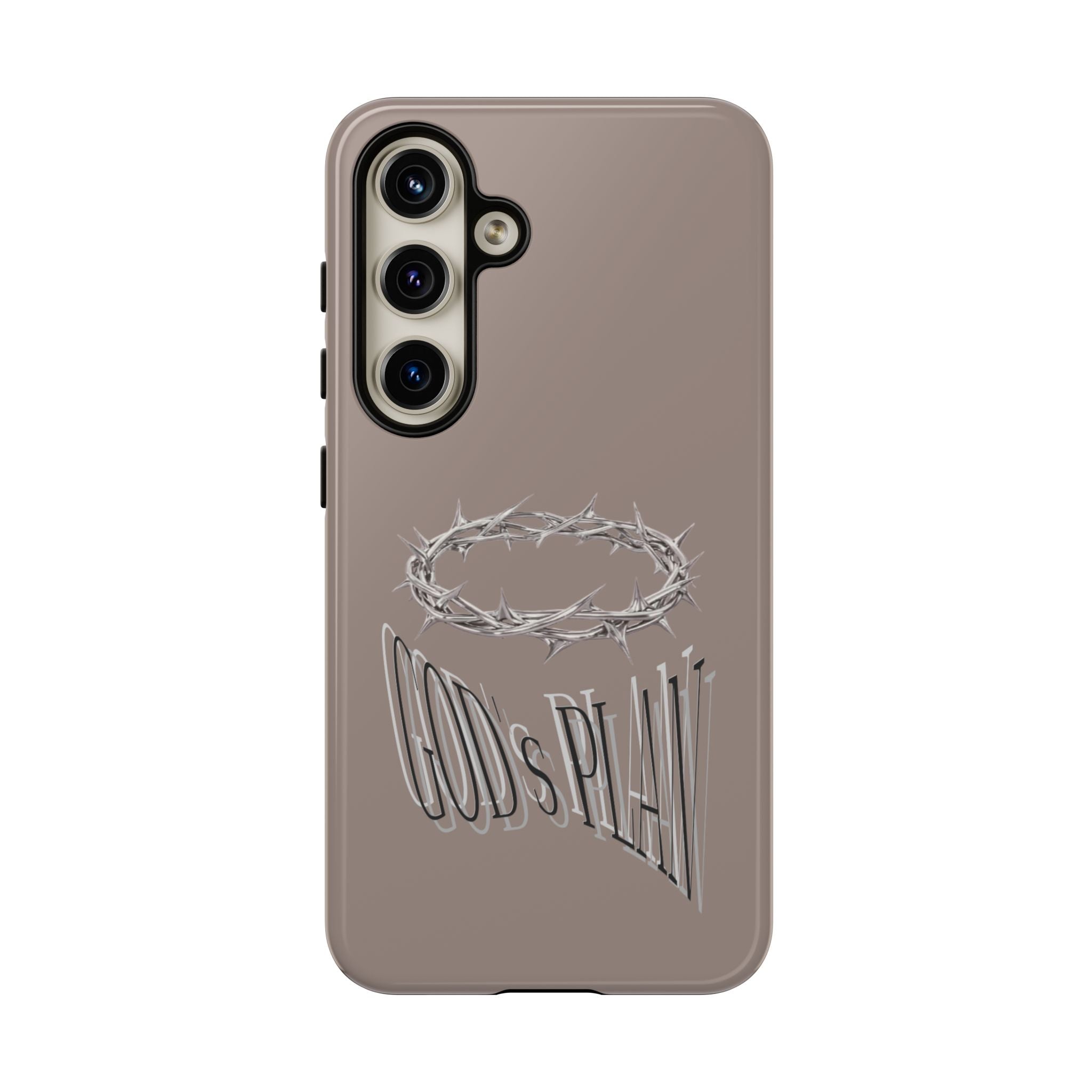 Phone Case — "God's Plan" Crown of Thorns Protective Cover