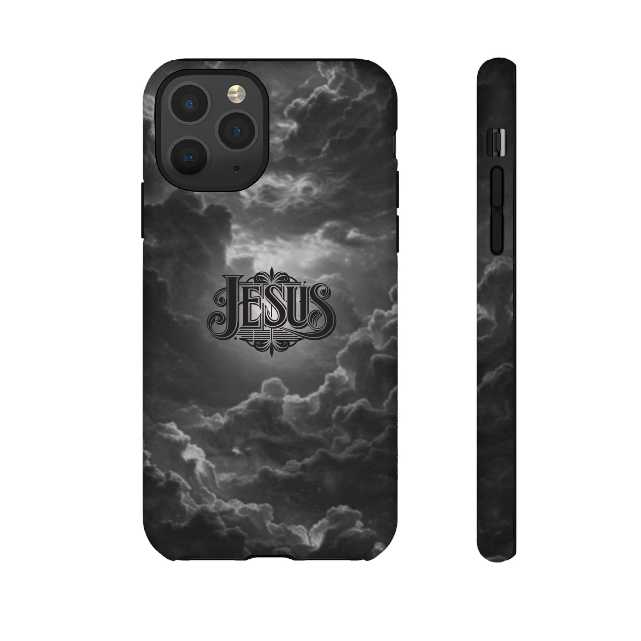 Jesus Cloud Phone Case – Christian Faith Protective iPhone Case