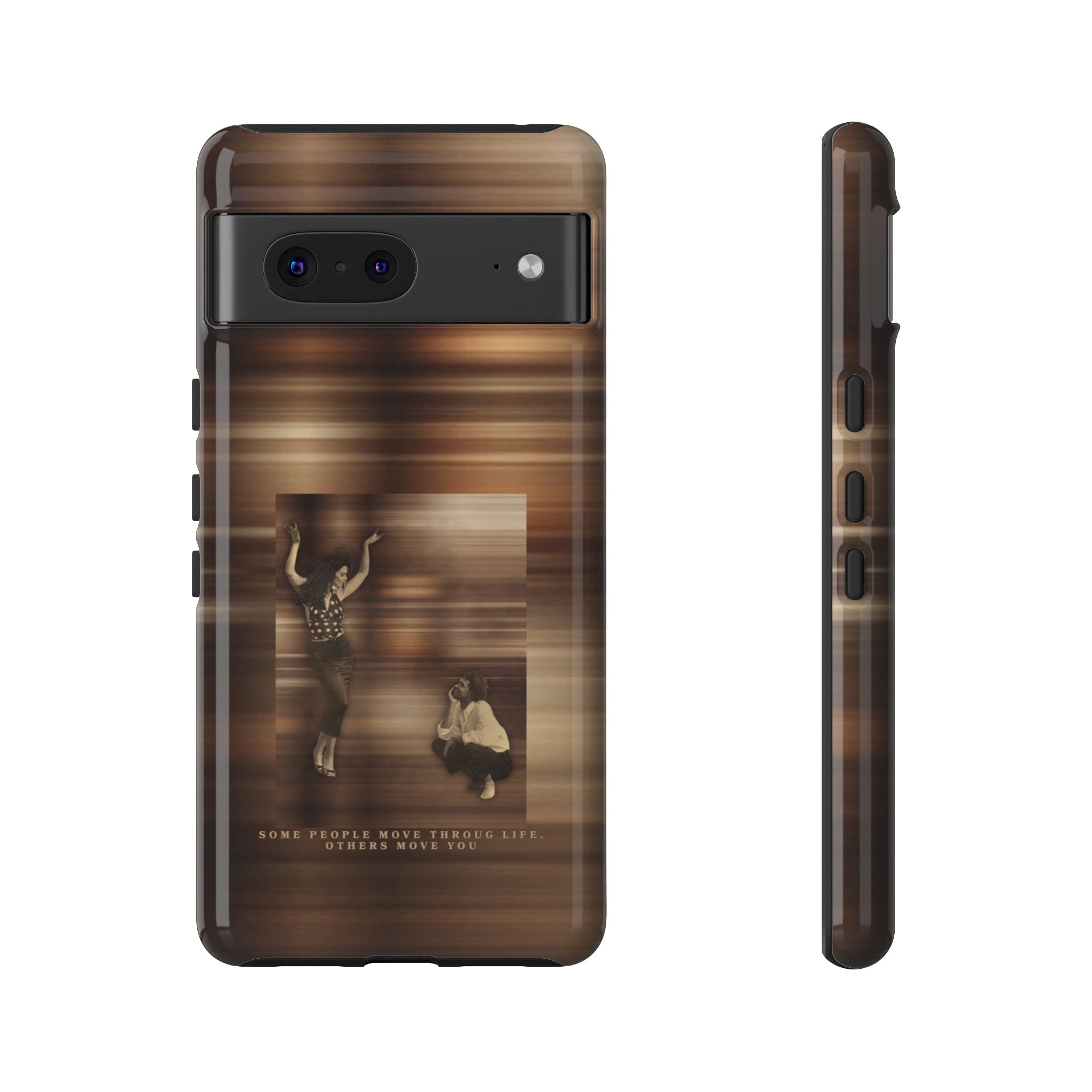 Vintage Basketball Photo Phone Case – Retro Sport Quote iPhone Cover