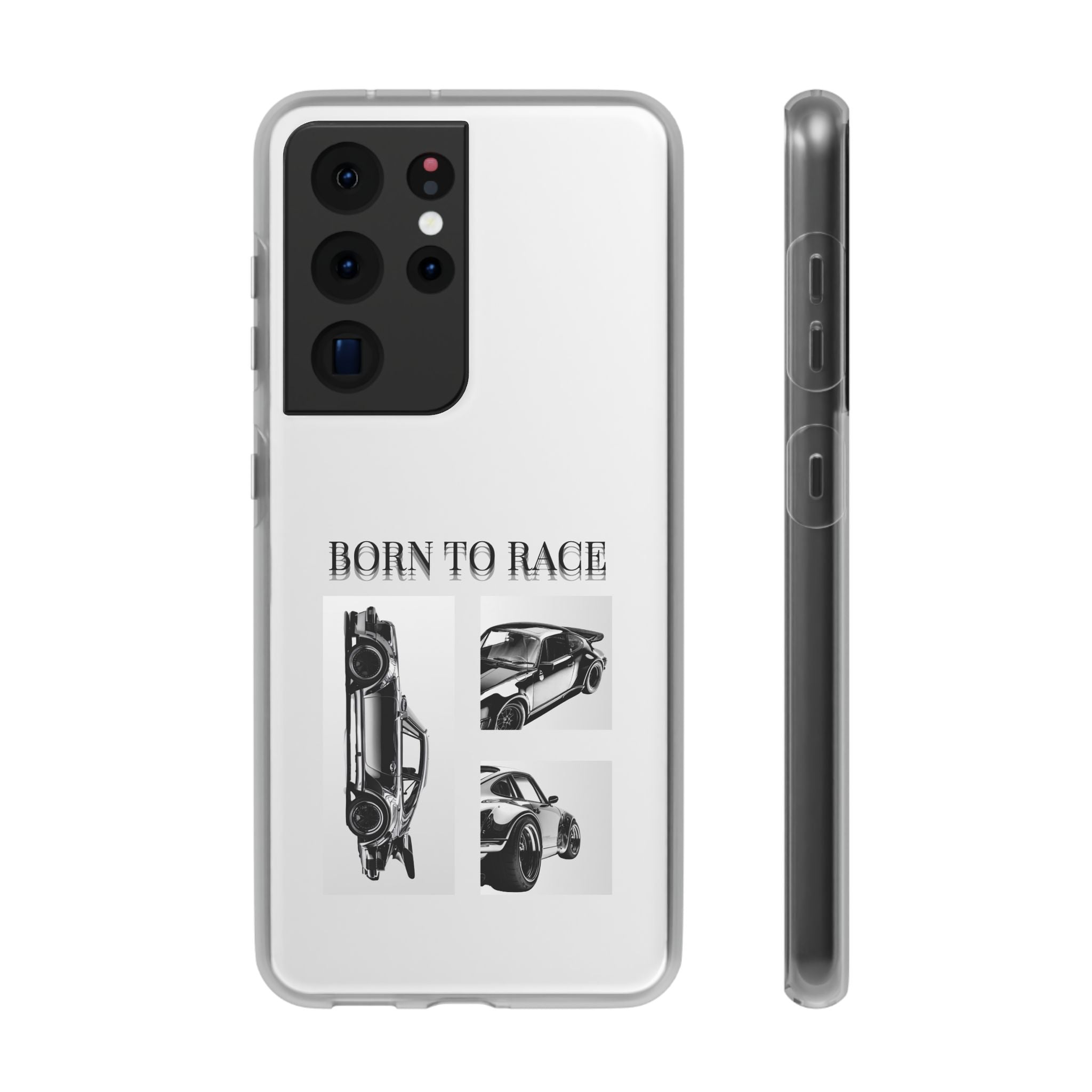 Born to Race Phone Case – Racing Car Flexi Case