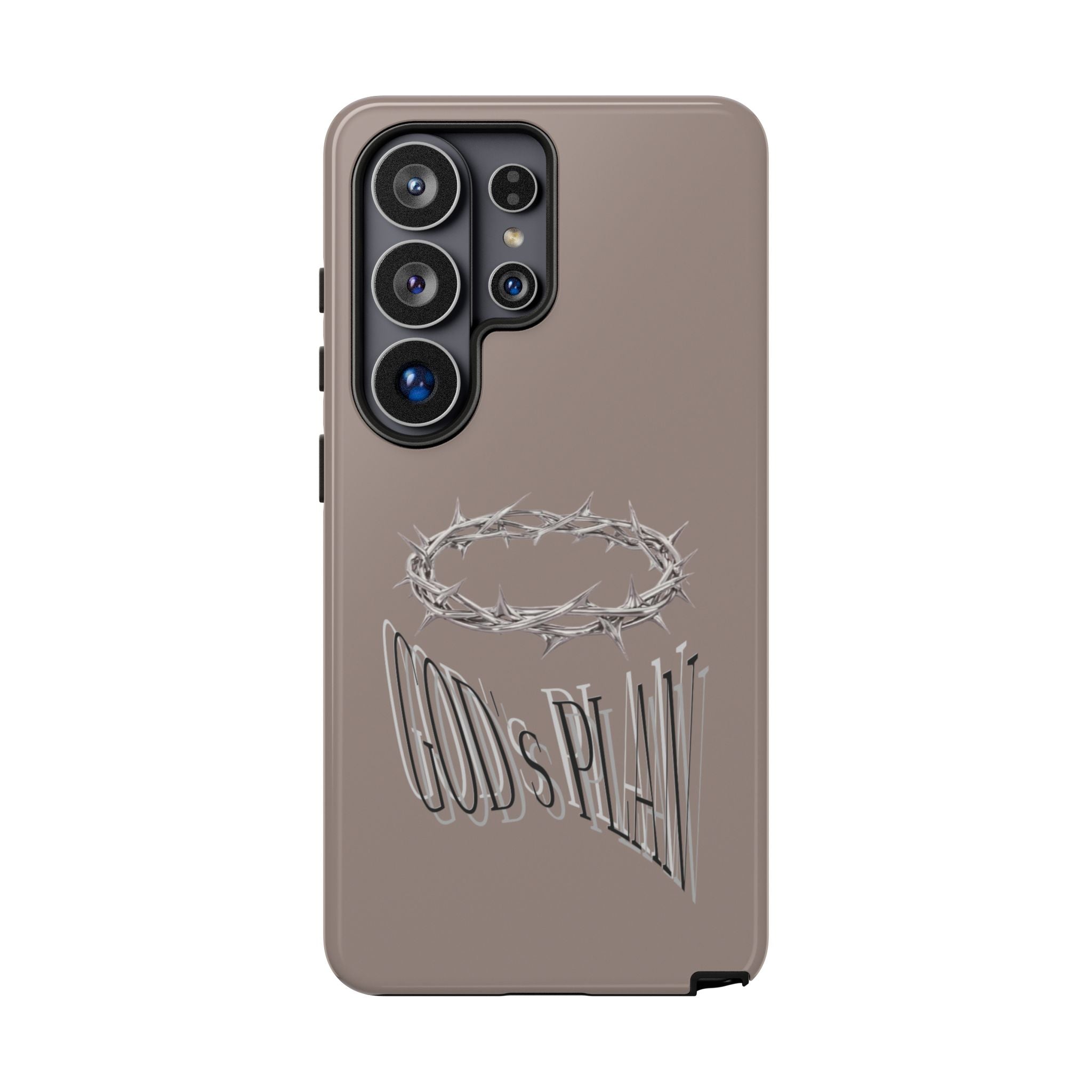 Phone Case — "God's Plan" Crown of Thorns Protective Cover