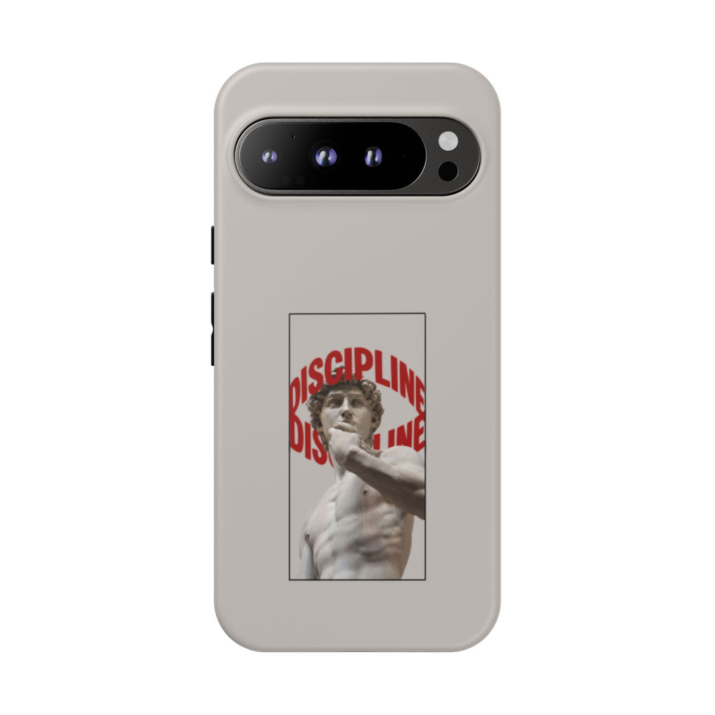 Phone Case — 'Discipline' Statue Graphic Protective Cover