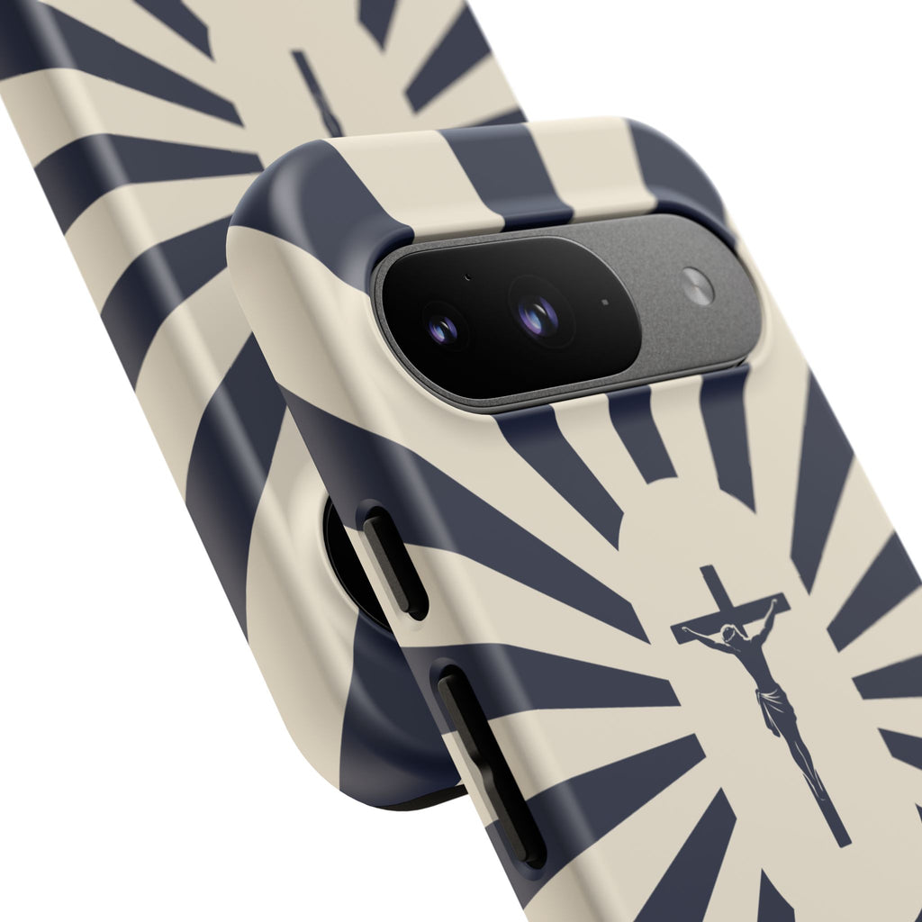 Christian Crucifix Radiant Tough Phone Case