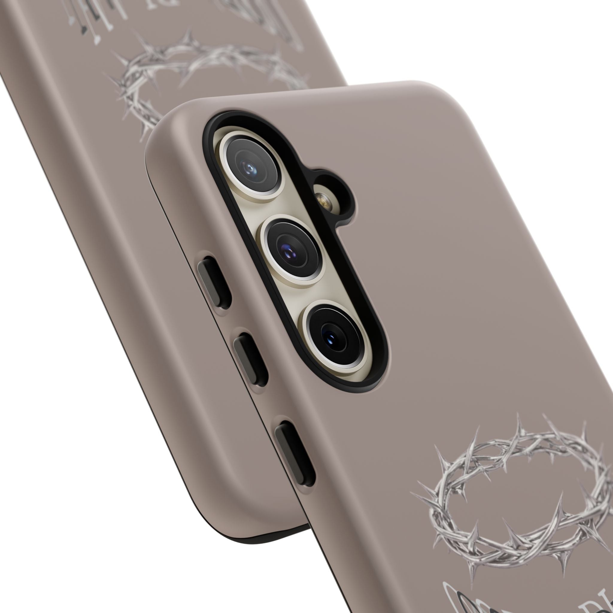 Phone Case — "God's Plan" Crown of Thorns Protective Cover