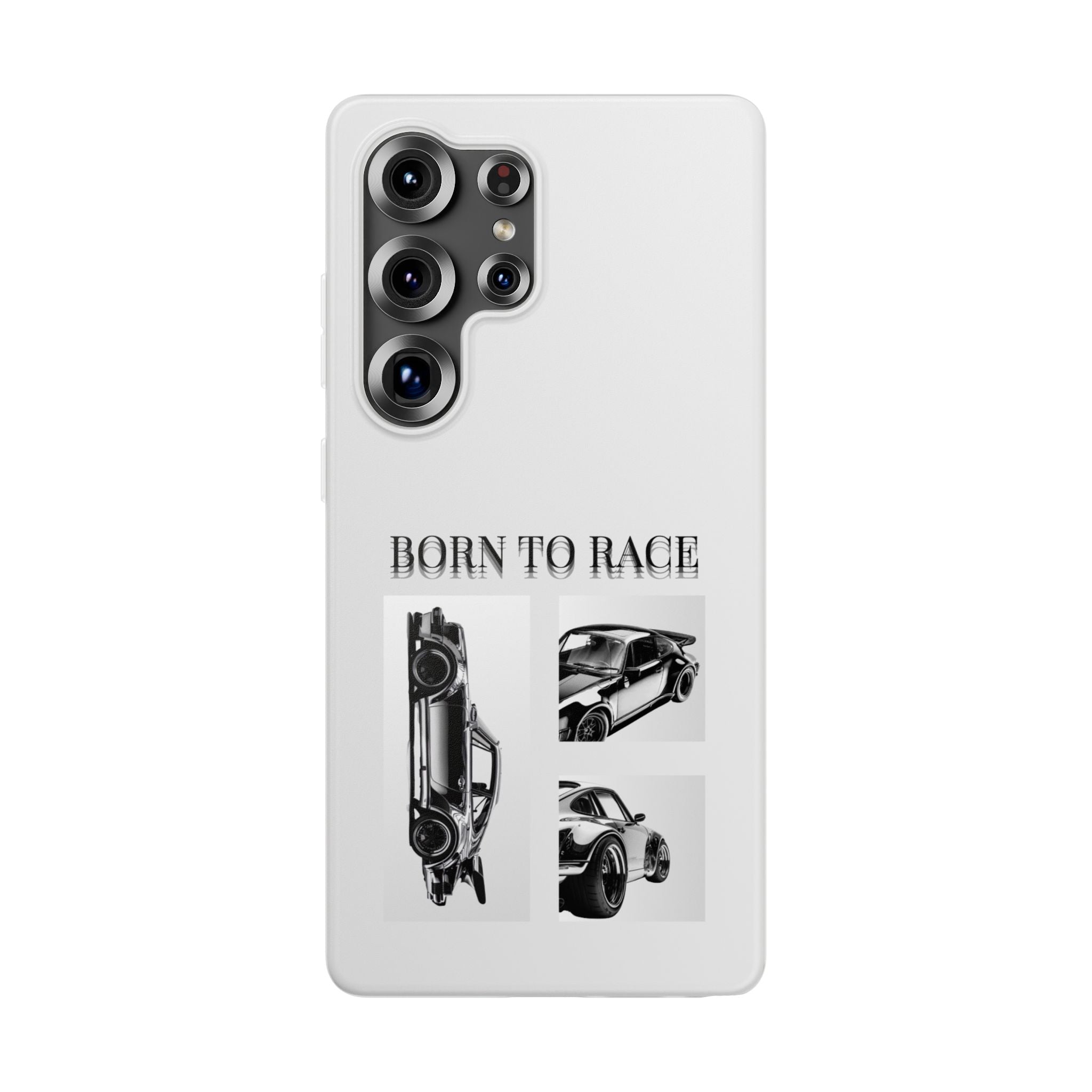 Born to Race Phone Case – Racing Car Flexi Case