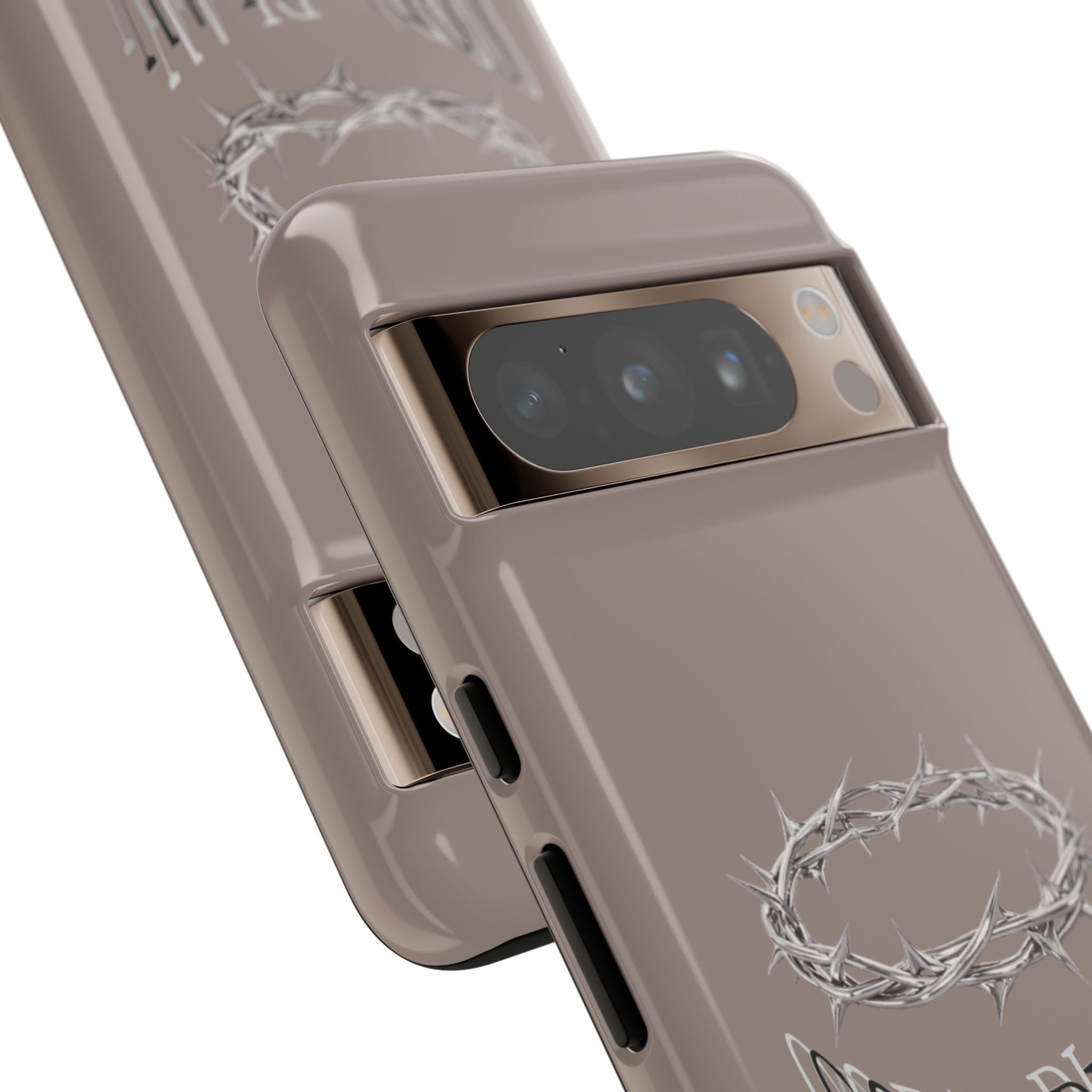 Phone Case — "God's Plan" Crown of Thorns Protective Cover