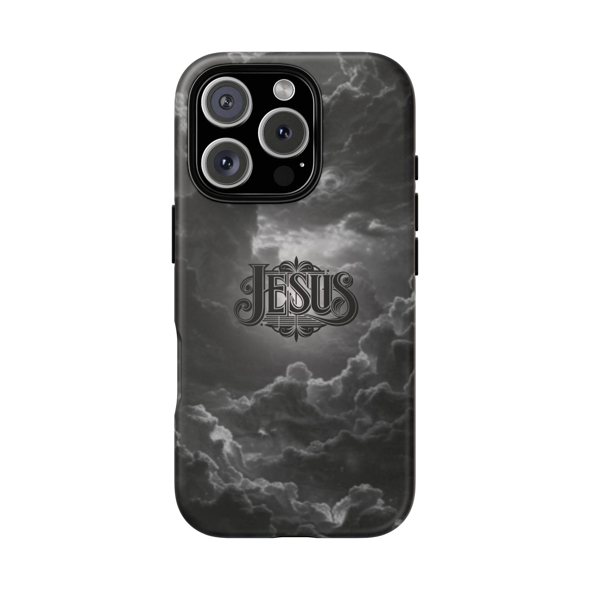 Jesus Cloud Phone Case – Christian Faith Protective iPhone Case