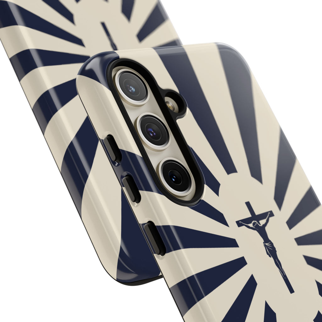 Christian Crucifix Radiant Tough Phone Case