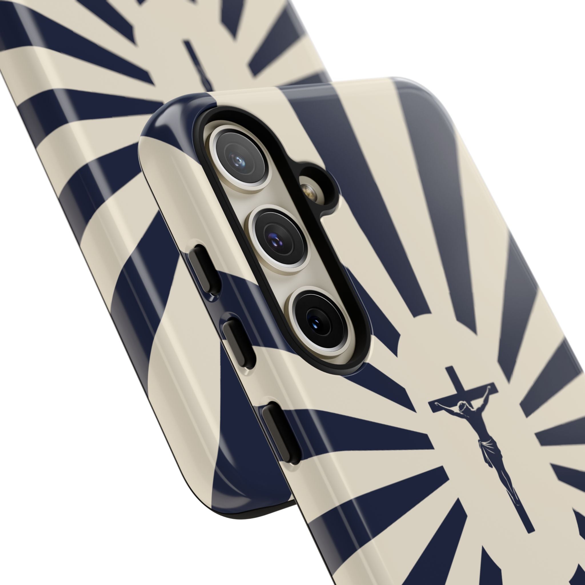 Christian Crucifix Radiant Tough Phone Case