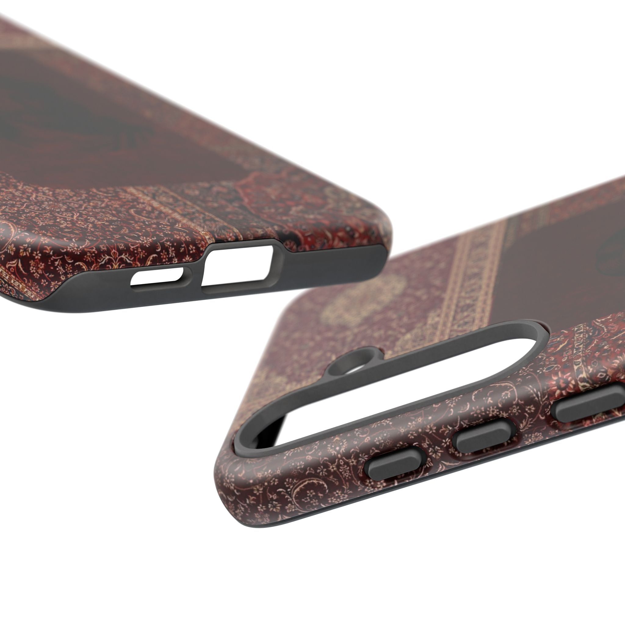 Religious Vintage Rug Phone Case — Jesus Portrait Tough Case