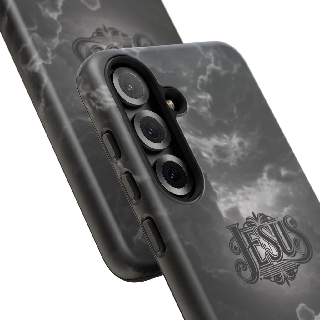 Jesus Cloud Phone Case – Christian Faith Protective iPhone Case