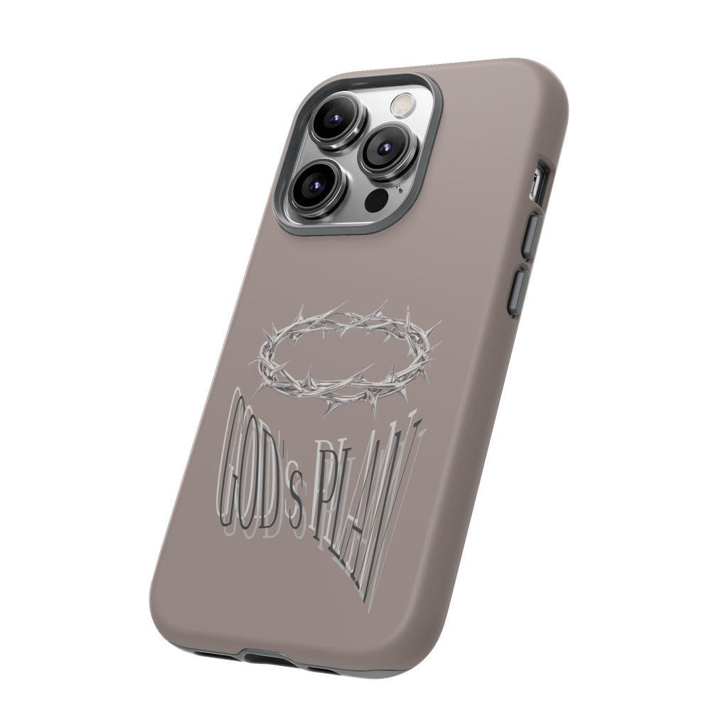 Phone Case — "God's Plan" Crown of Thorns Protective Cover