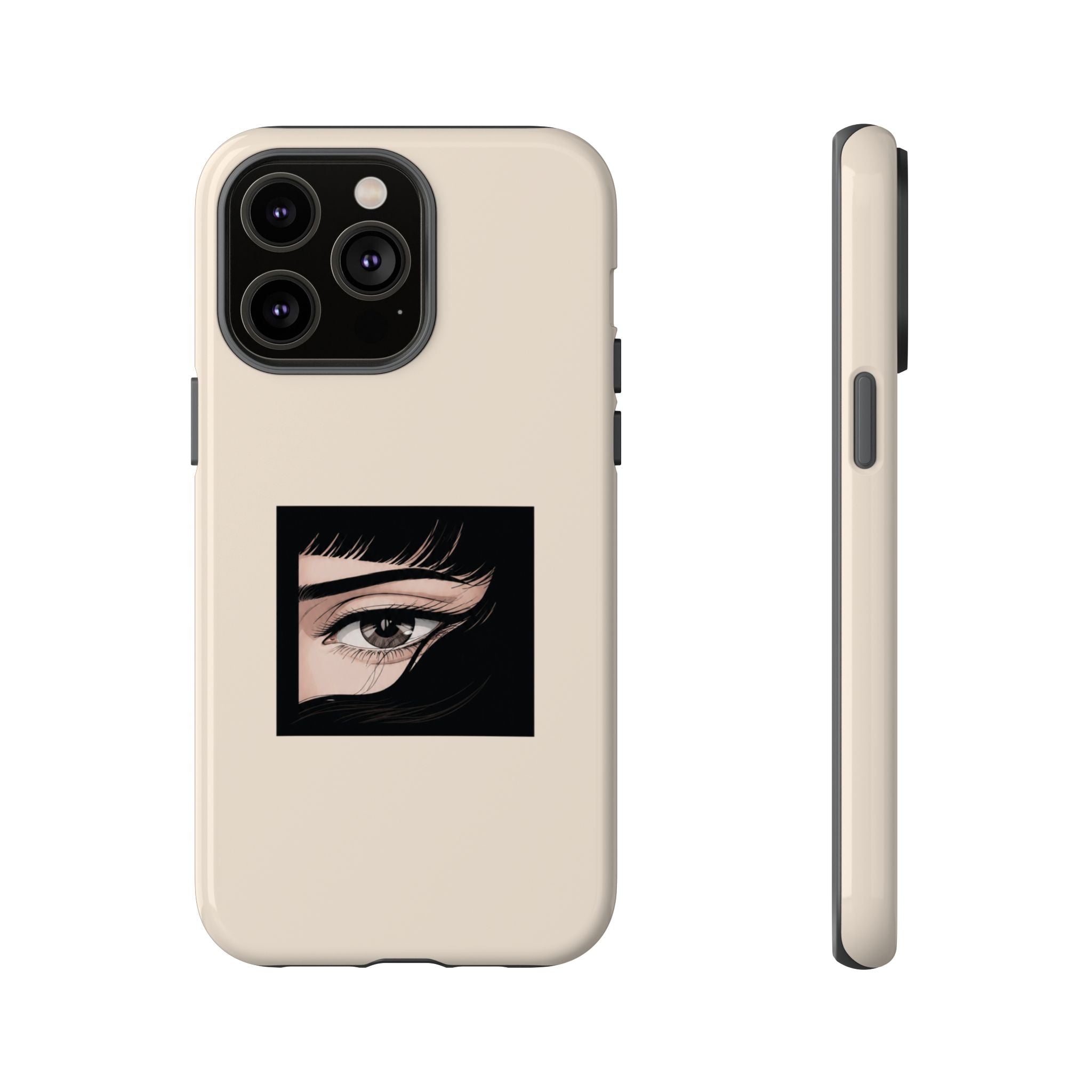 Minimal Eyelash Eye Art Protective Tough Case