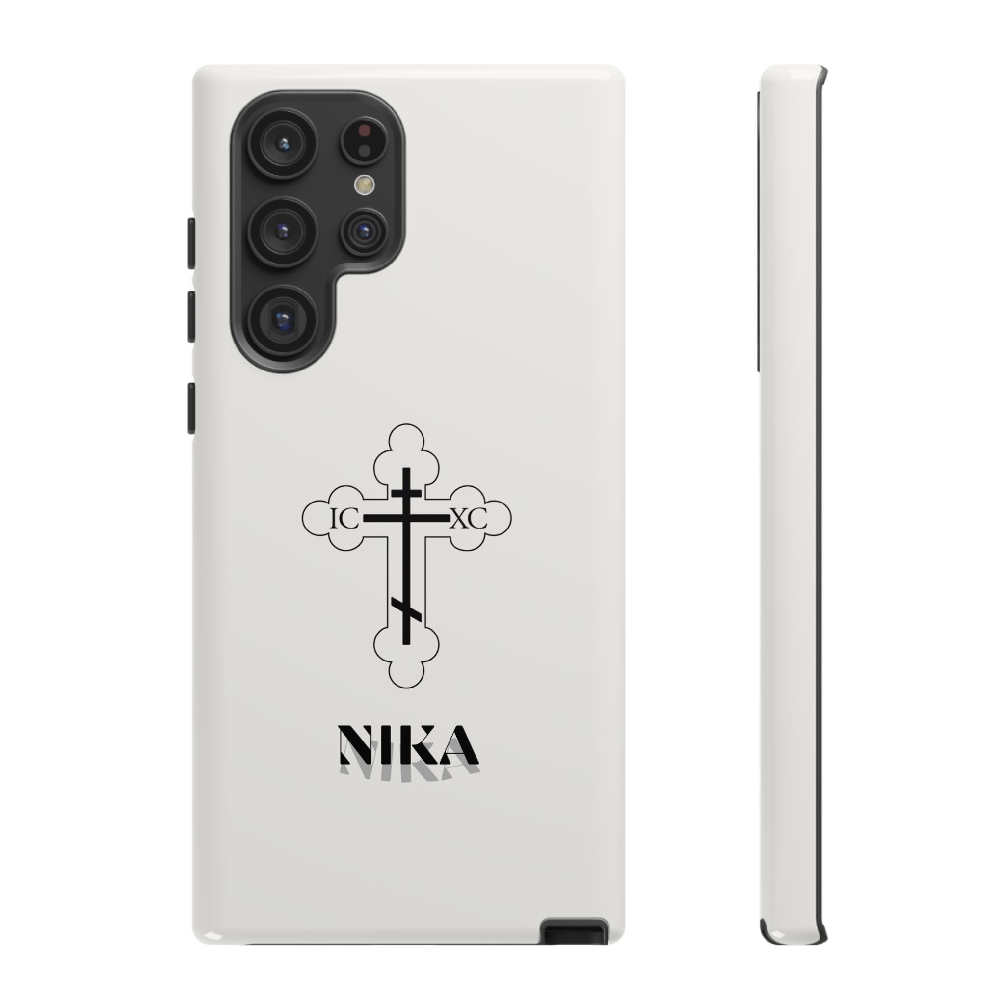 Christian Cross Phone Case – NIKA Orthodox Design
