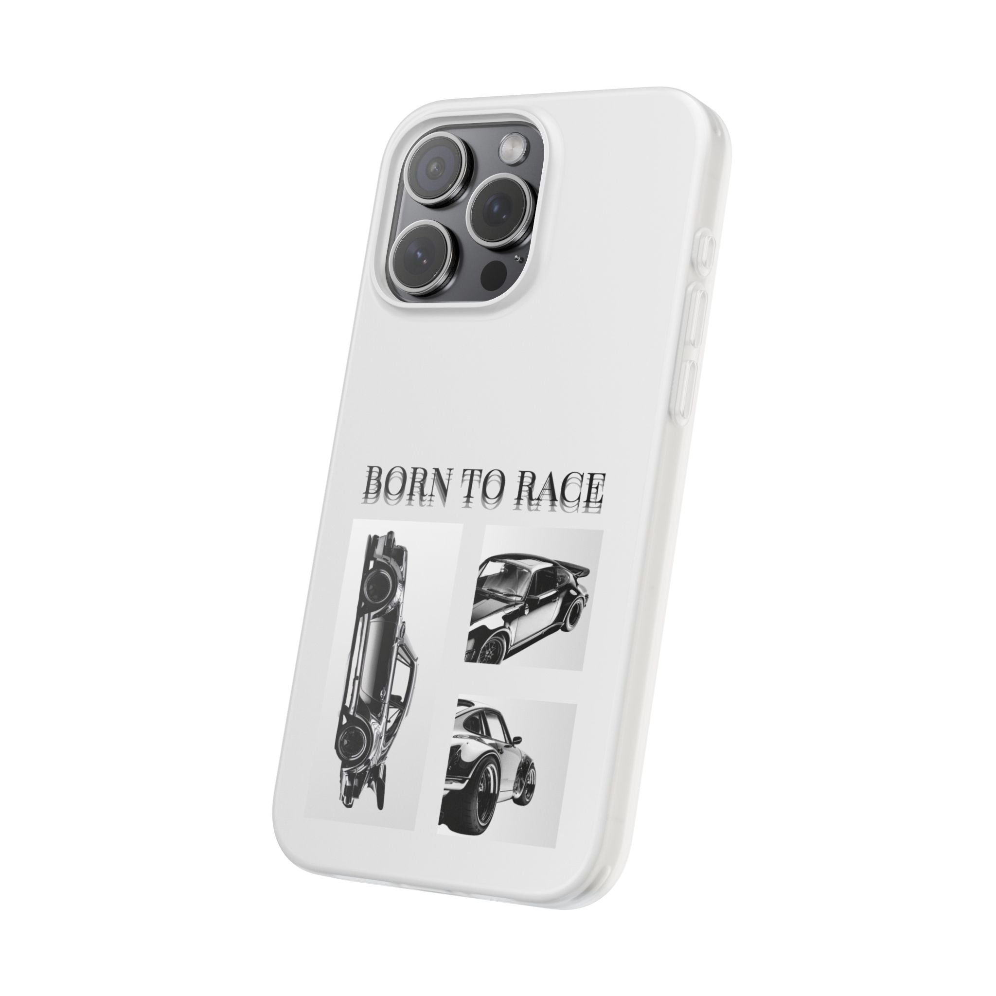 Born to Race Phone Case – Racing Car Flexi Case