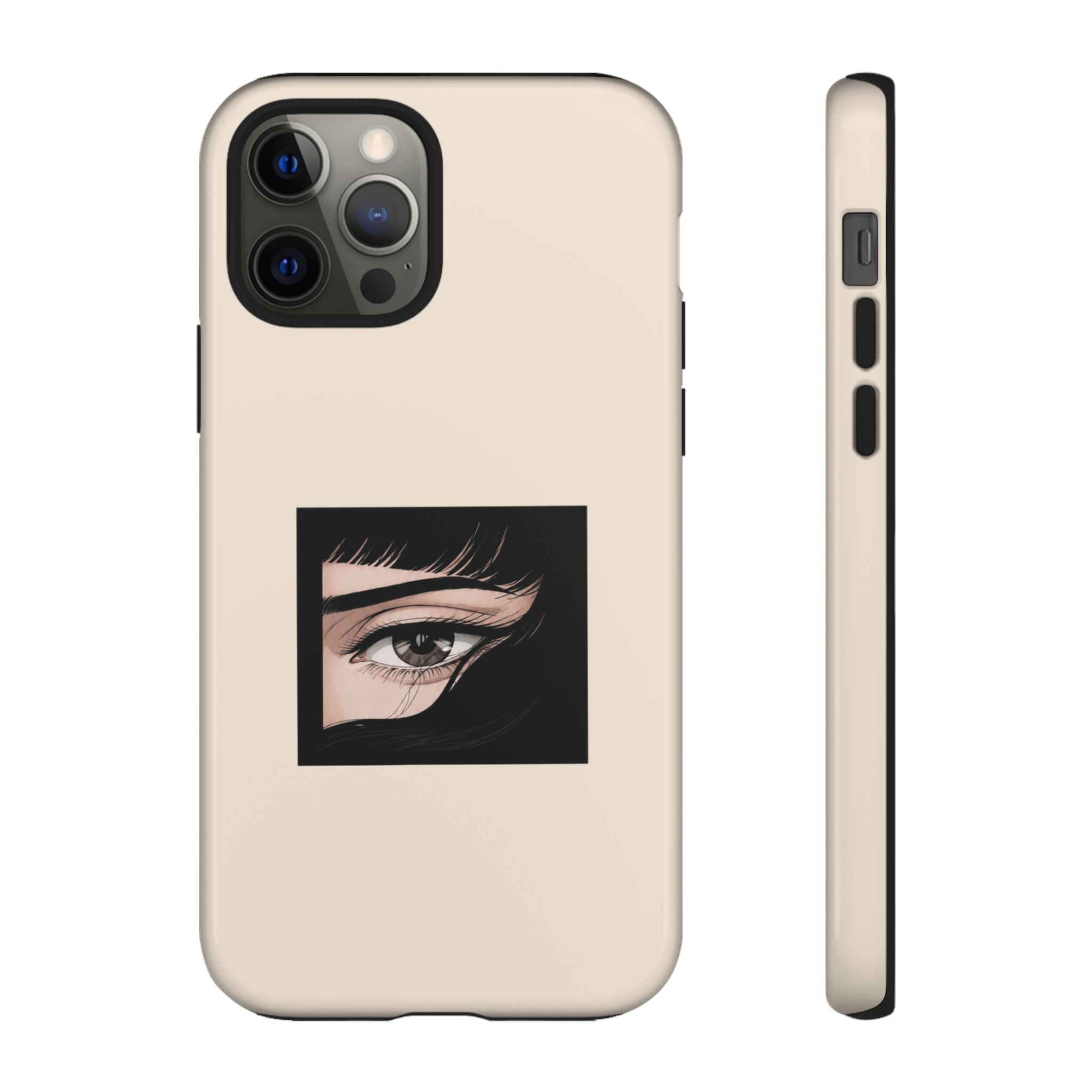 Minimal Eyelash Eye Art Protective Tough Case