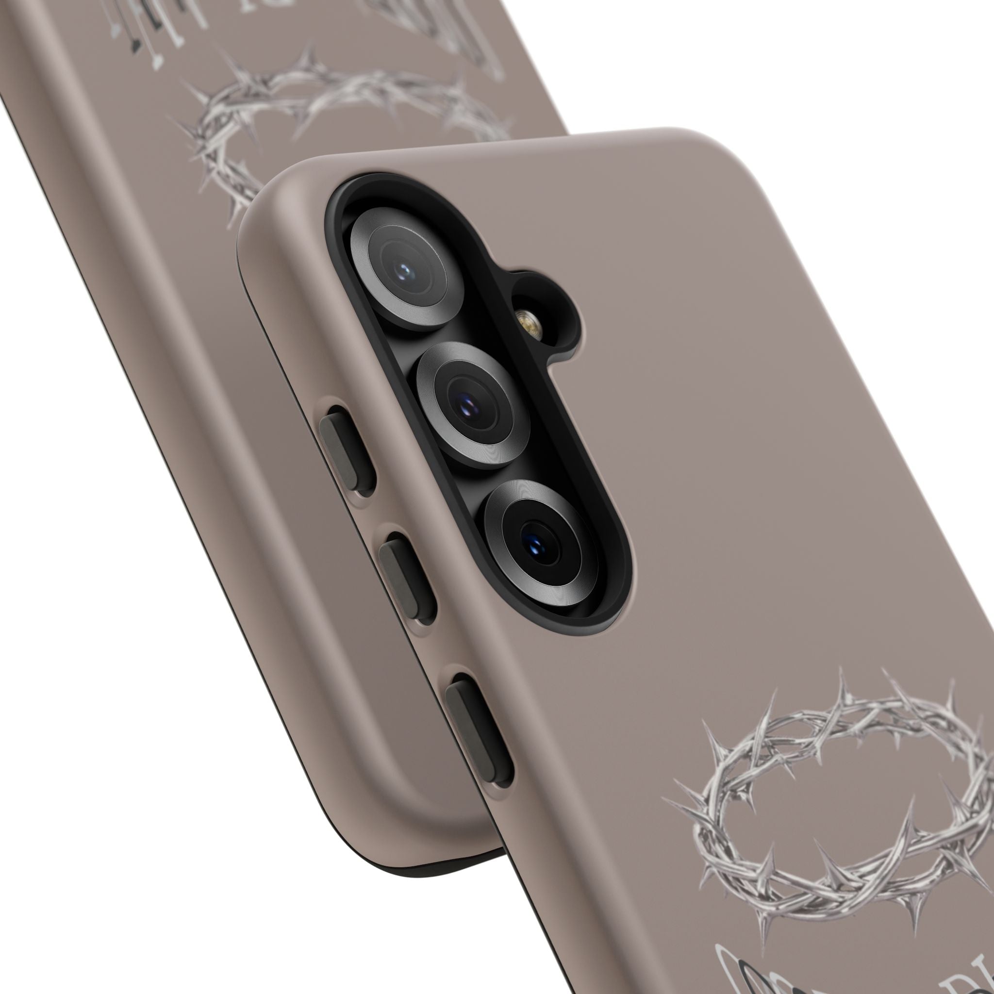 Phone Case — "God's Plan" Crown of Thorns Protective Cover
