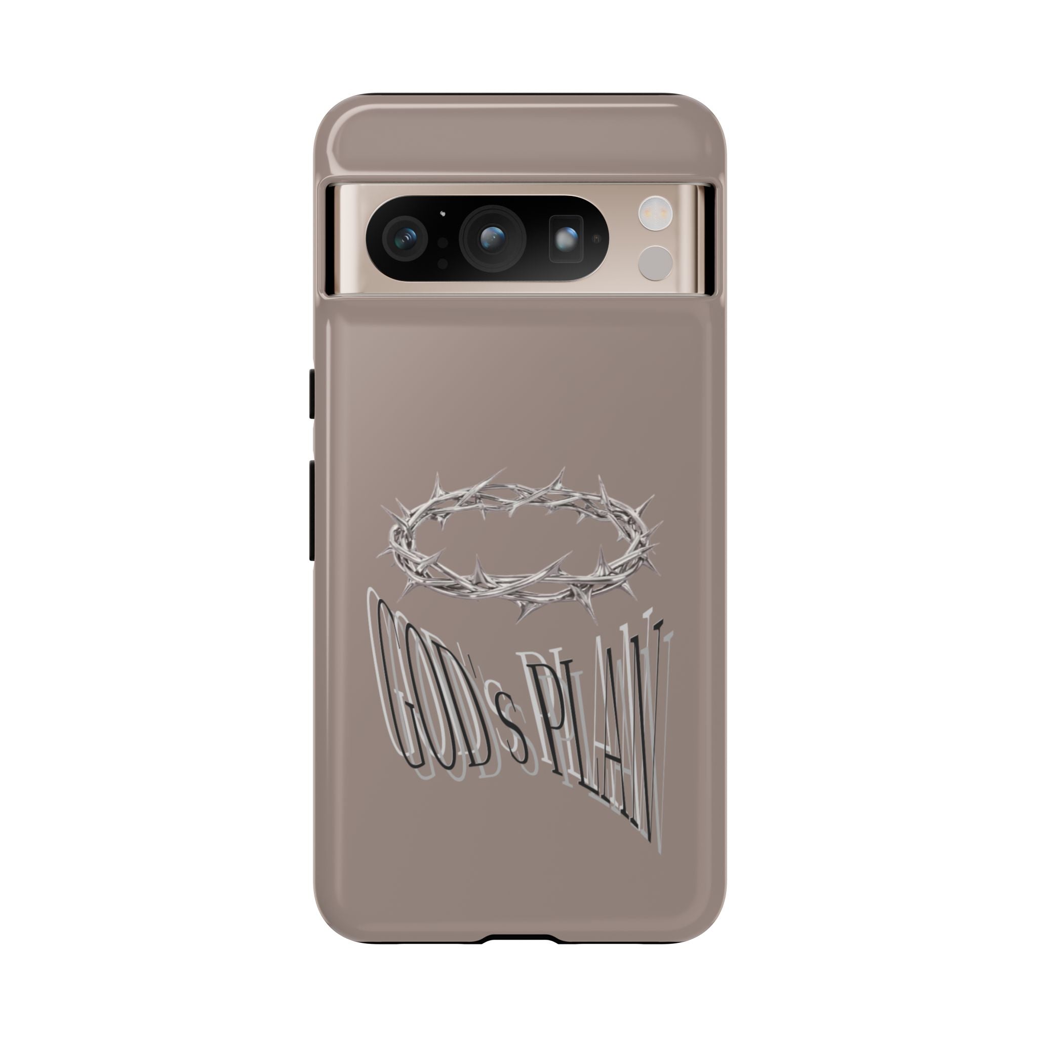 Phone Case — "God's Plan" Crown of Thorns Protective Cover