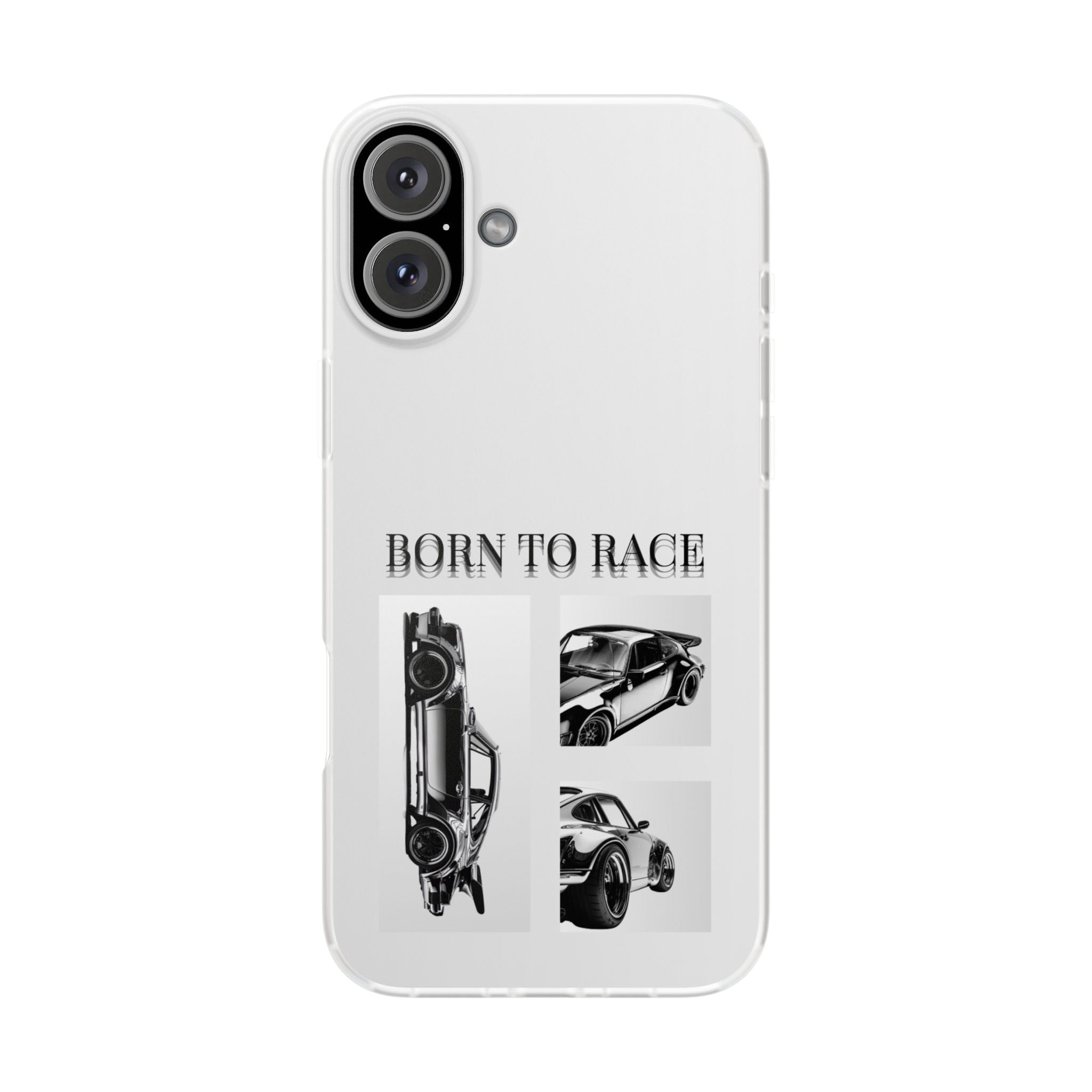 Born to Race Phone Case – Racing Car Flexi Case