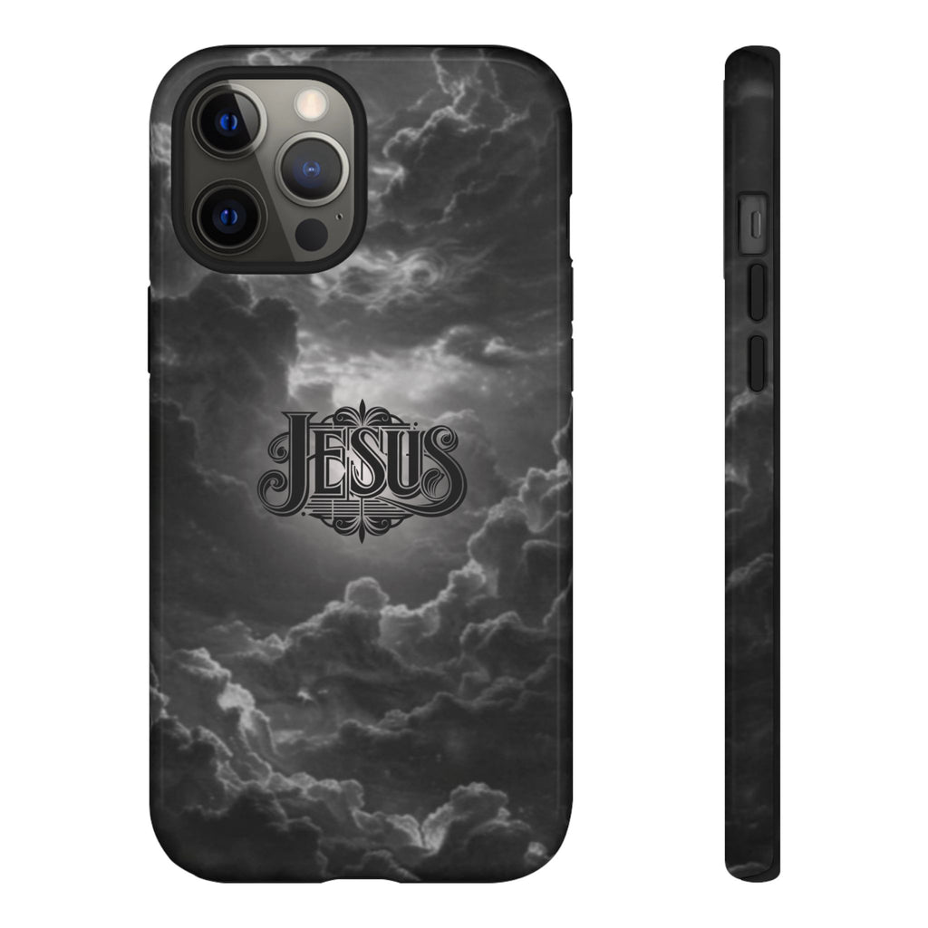 Jesus Cloud Phone Case – Christian Faith Protective iPhone Case