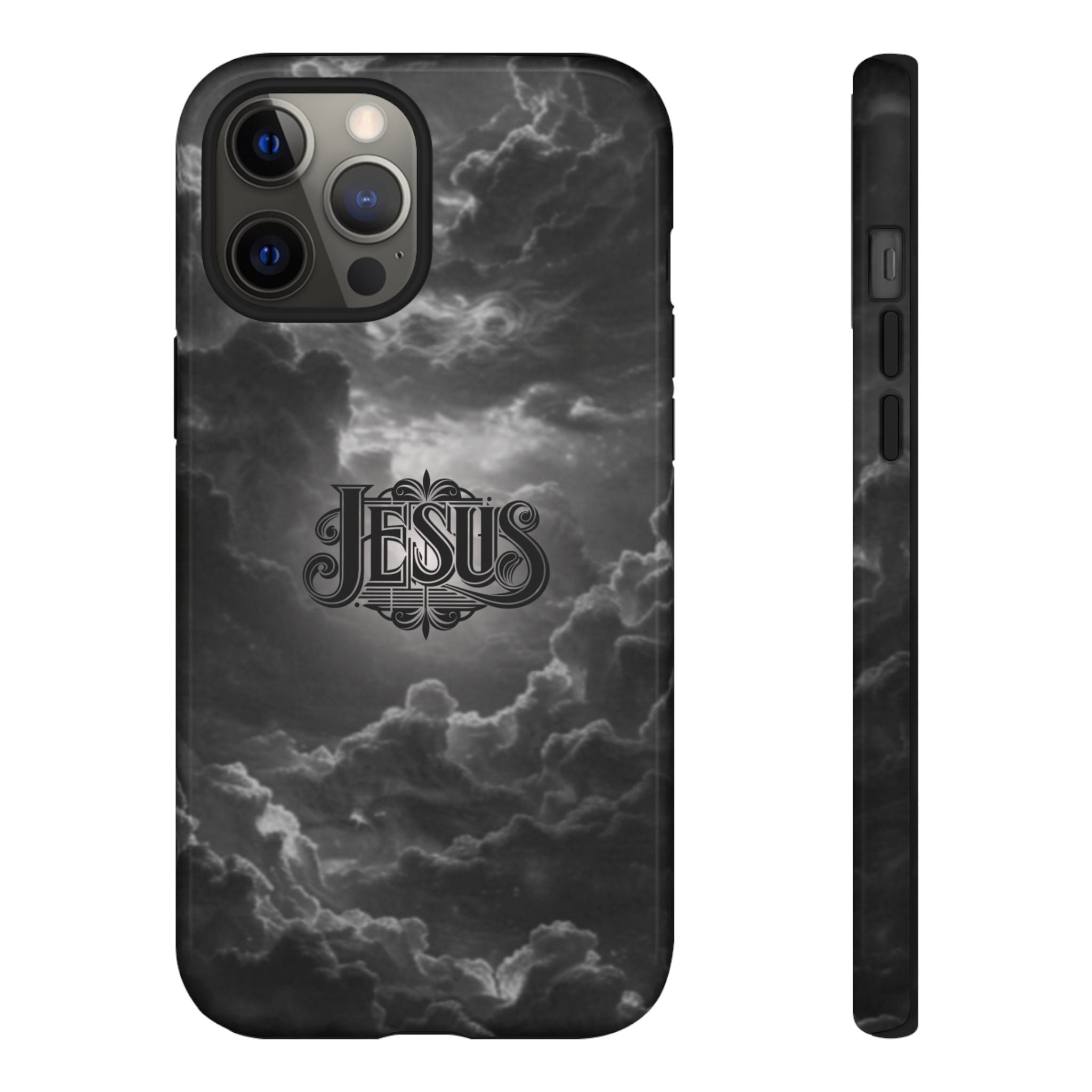 Jesus Cloud Phone Case – Christian Faith Protective iPhone Case