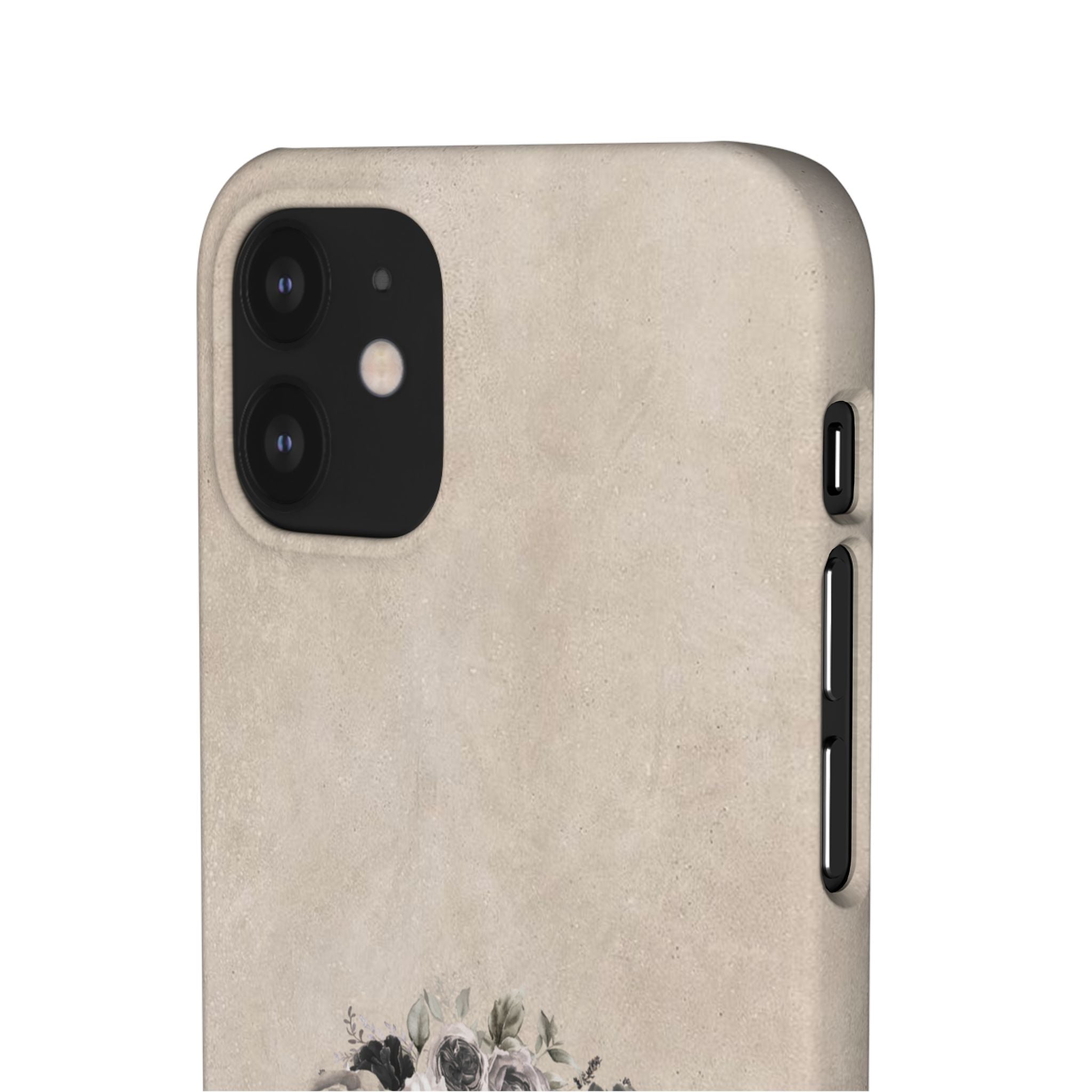Vintage Madonna Floral Phone Case — Religious iPhone Snap Case