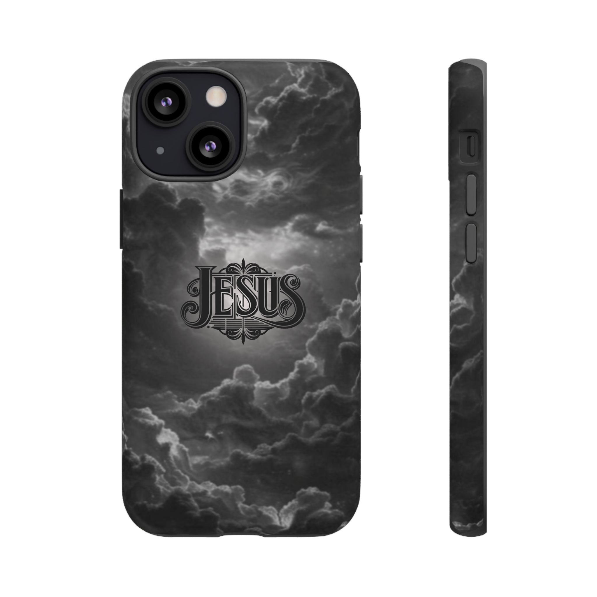 Jesus Cloud Phone Case – Christian Faith Protective iPhone Case