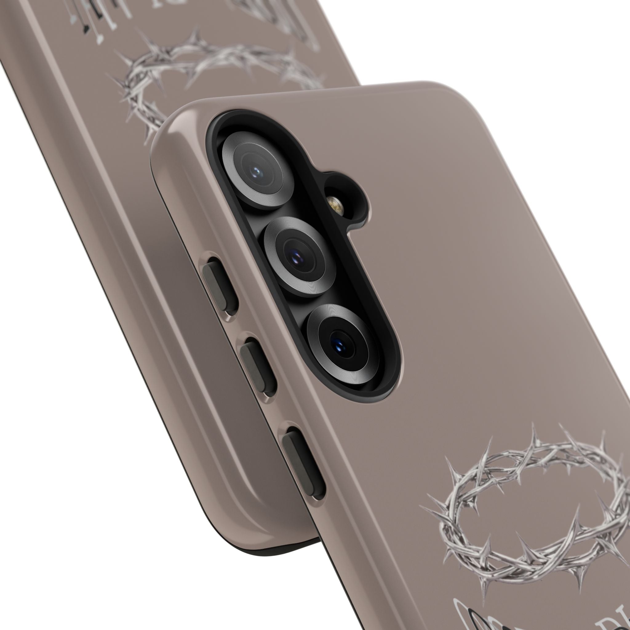 Phone Case — "God's Plan" Crown of Thorns Protective Cover