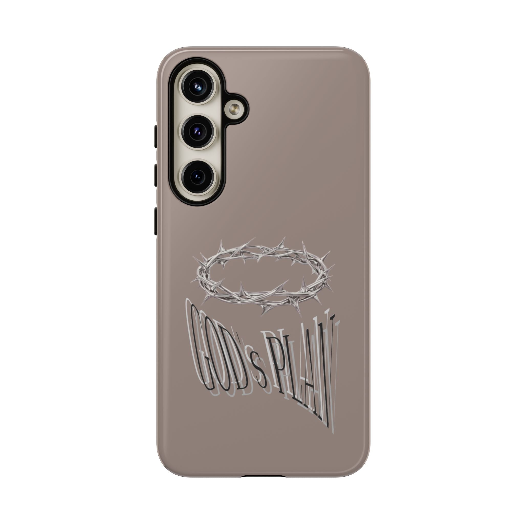 Phone Case — "God's Plan" Crown of Thorns Protective Cover