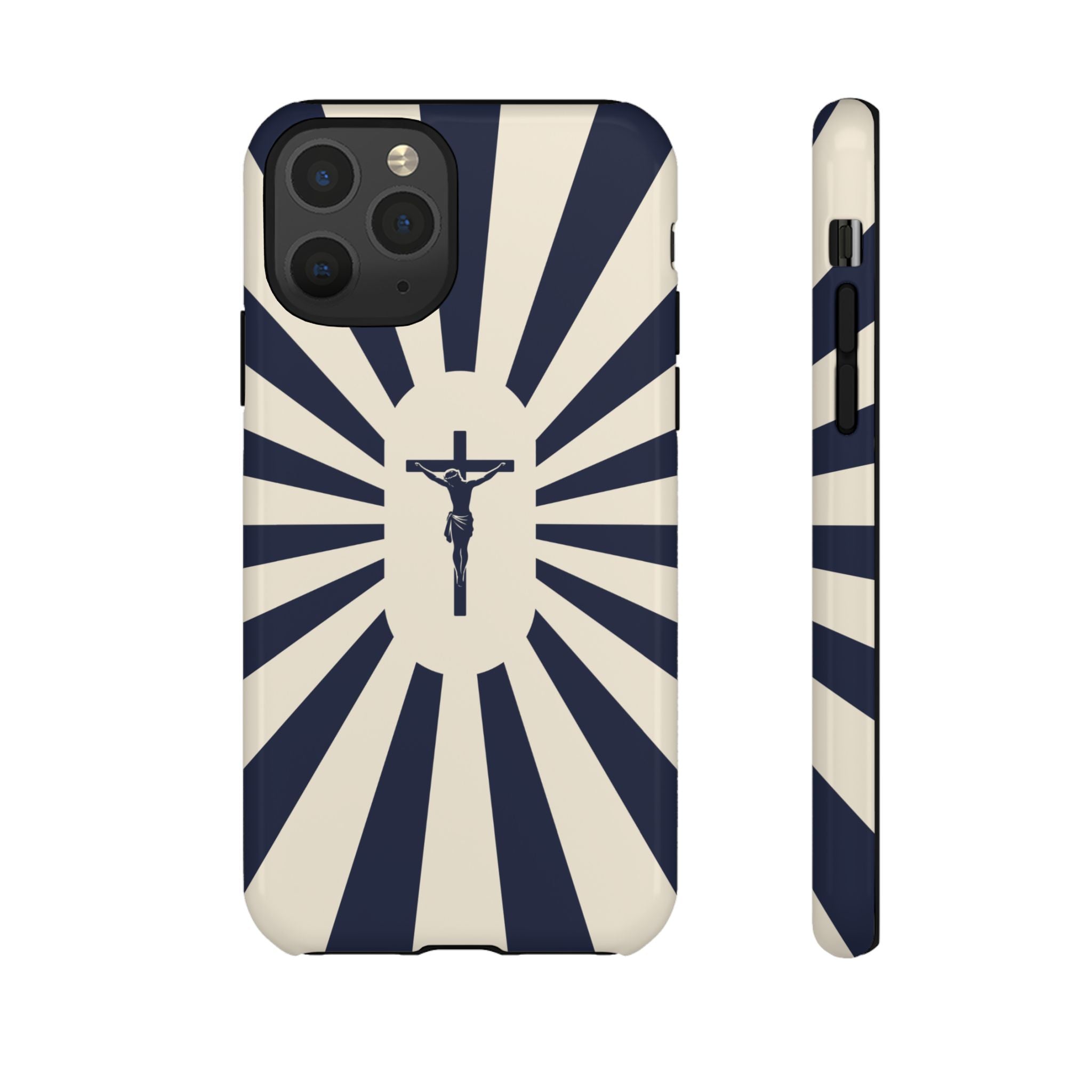 Christian Crucifix Radiant Tough Phone Case