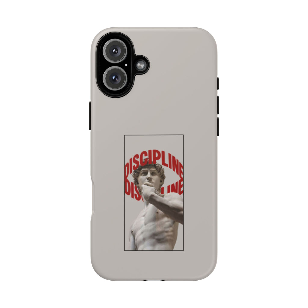 Phone Case — 'Discipline' Statue Graphic Protective Cover