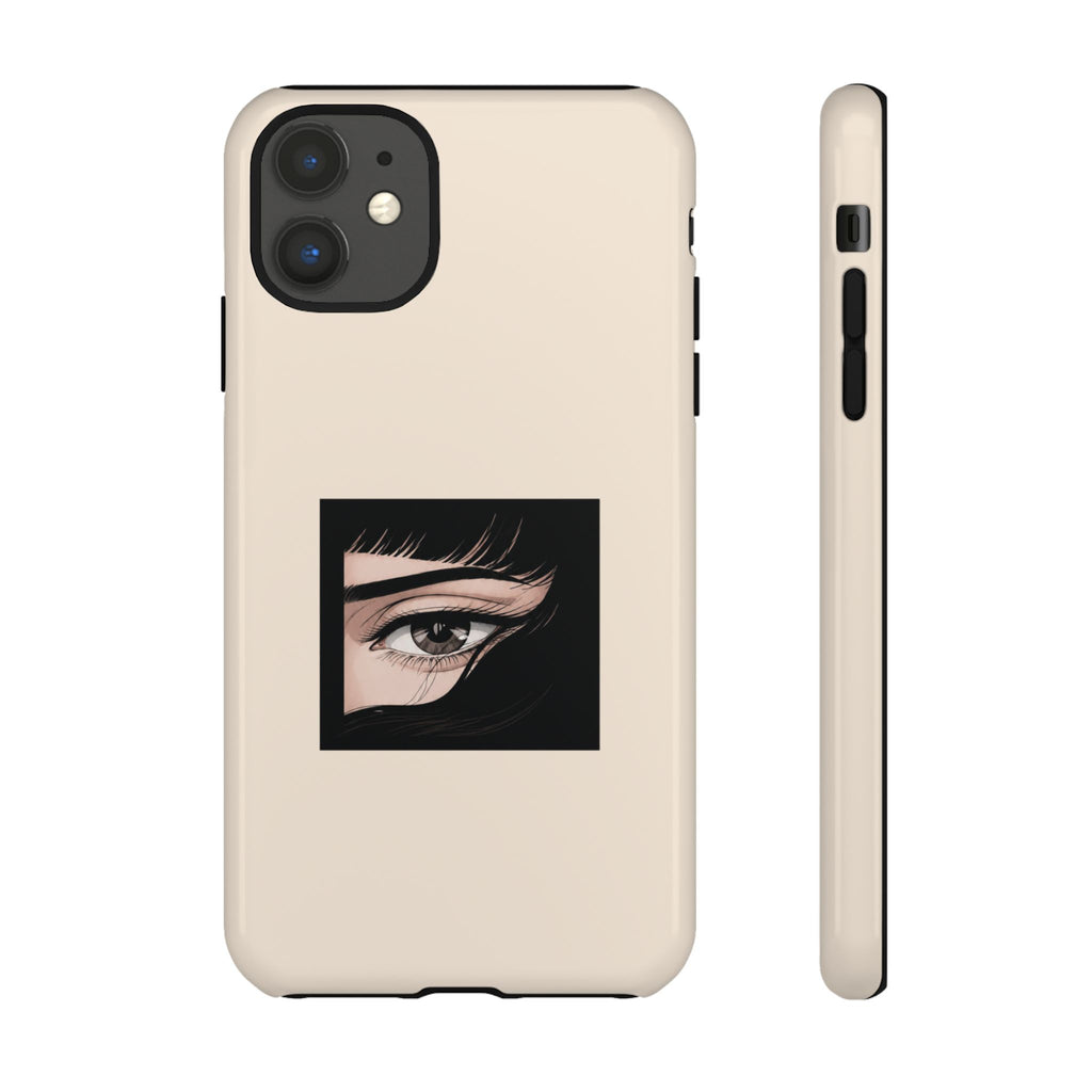 Minimal Eyelash Eye Art Protective Tough Case