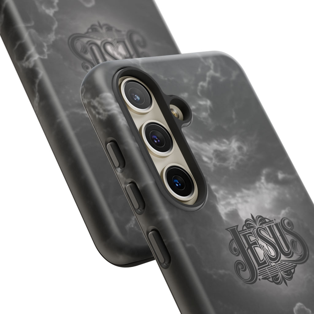 Jesus Cloud Phone Case – Christian Faith Protective iPhone Case