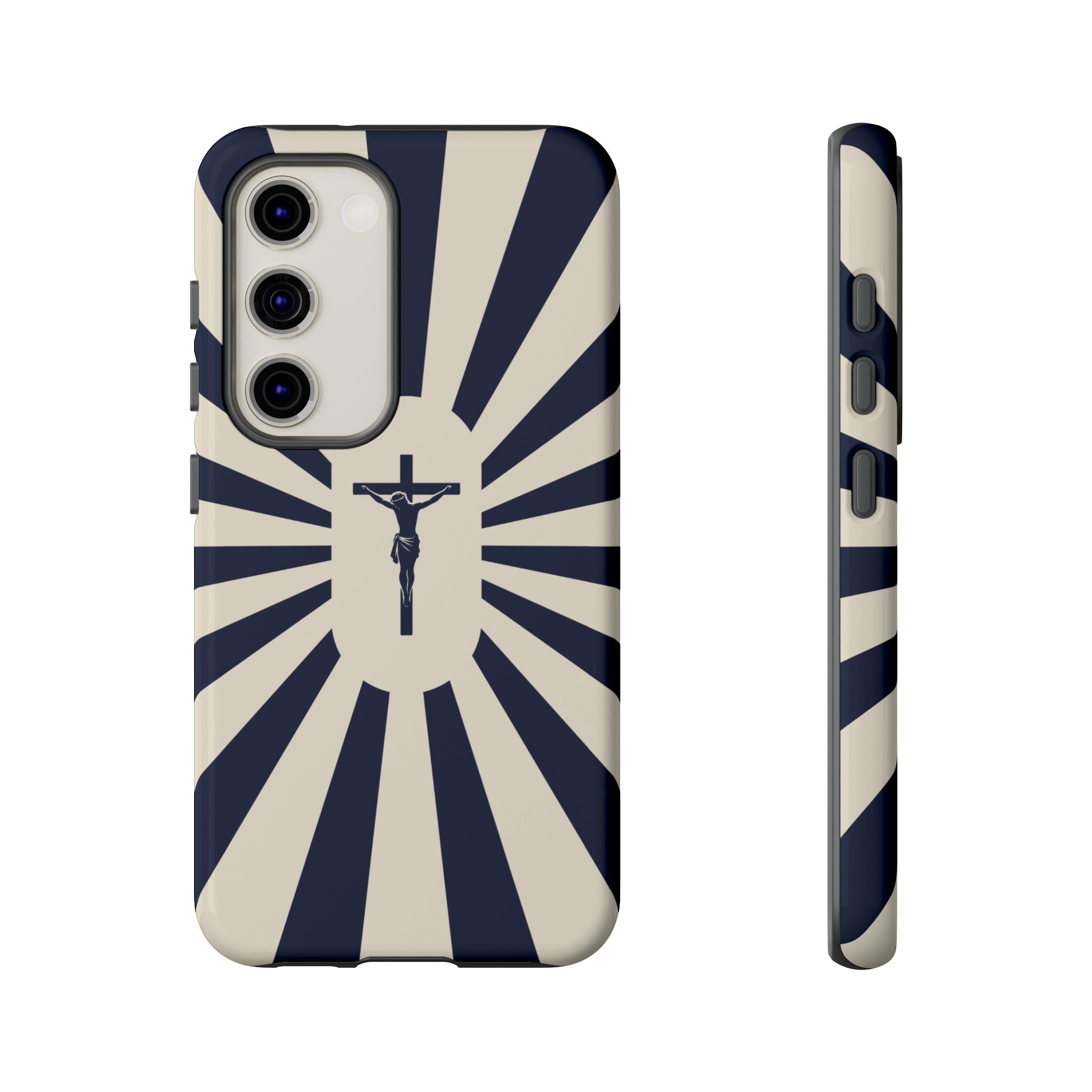 Christian Crucifix Radiant Tough Phone Case