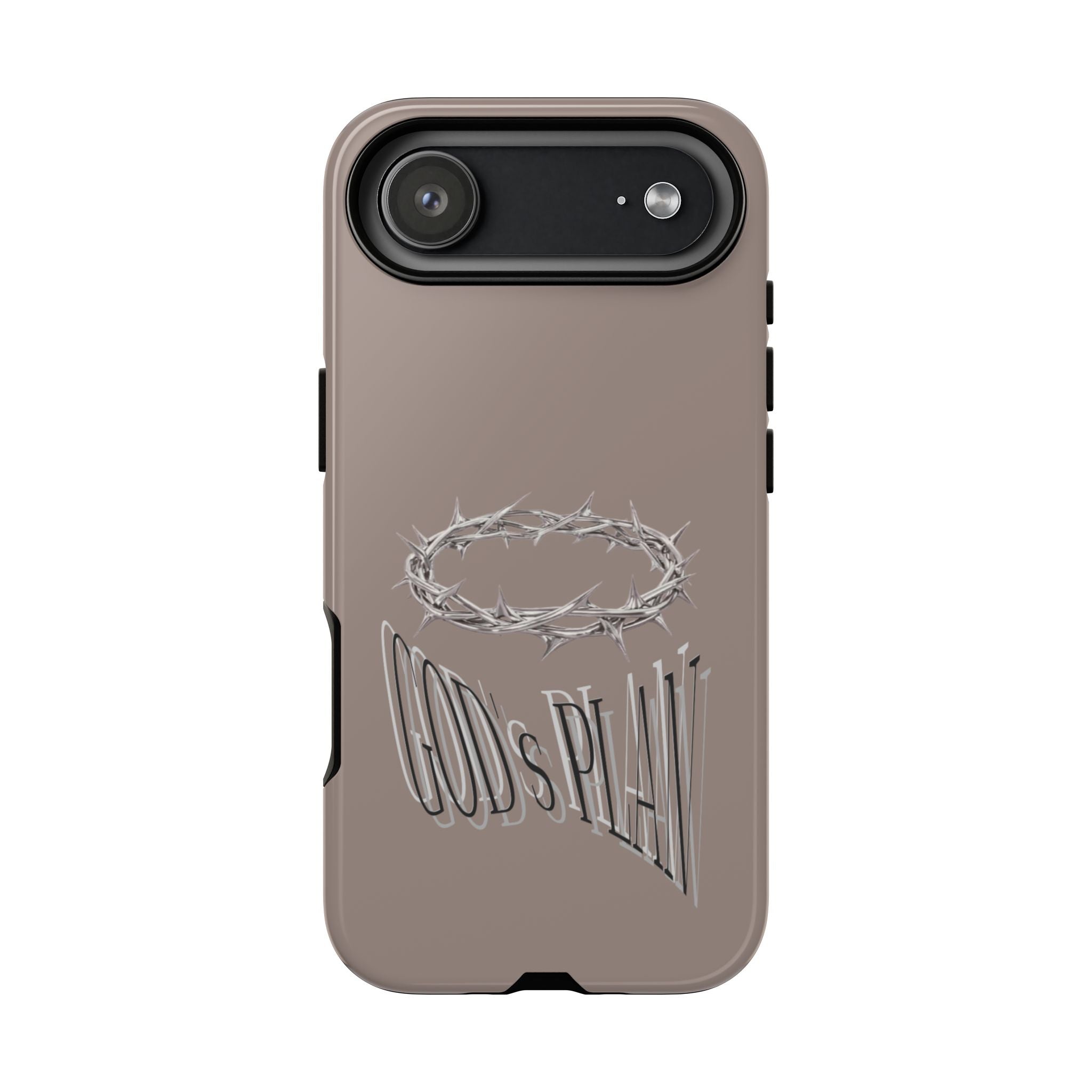 Phone Case — "God's Plan" Crown of Thorns Protective Cover